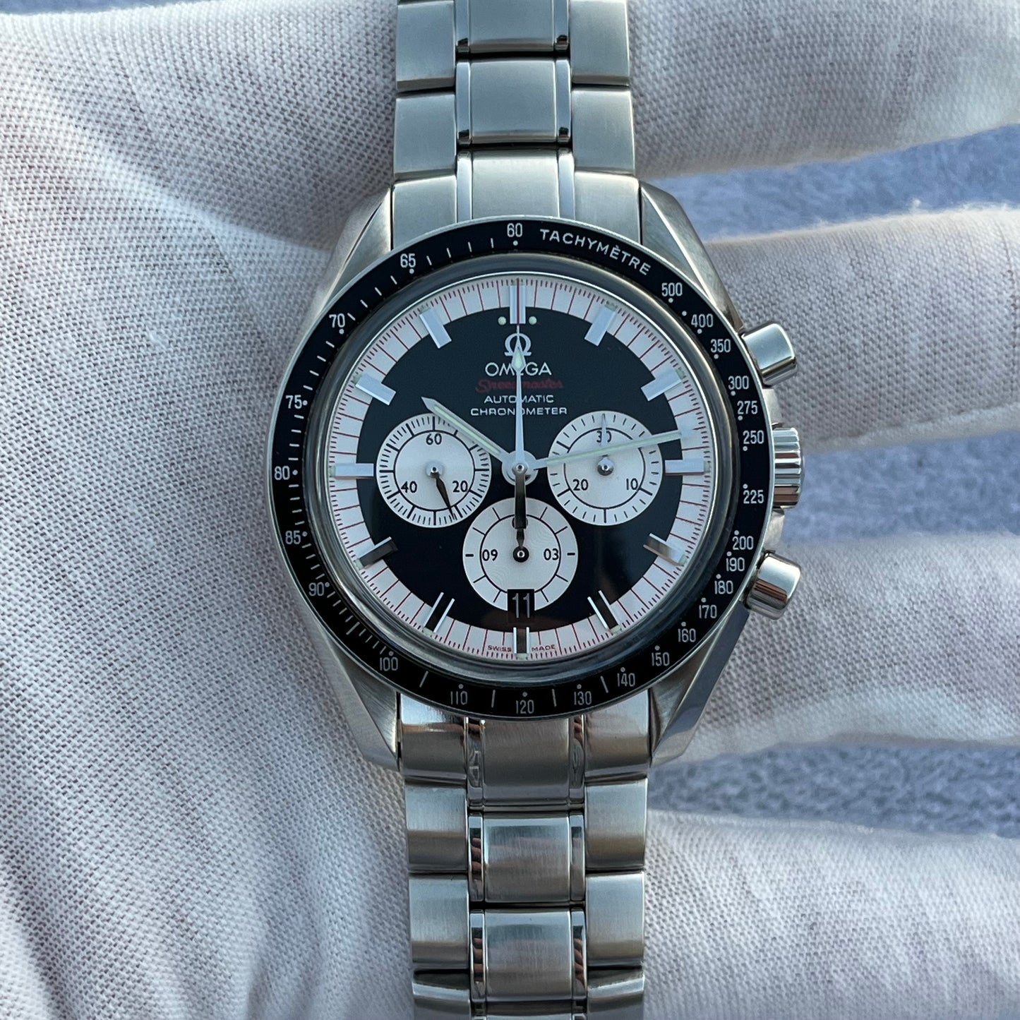 SOLD Omega Speedmaster Michael Schumacher Chronometer 3507.51