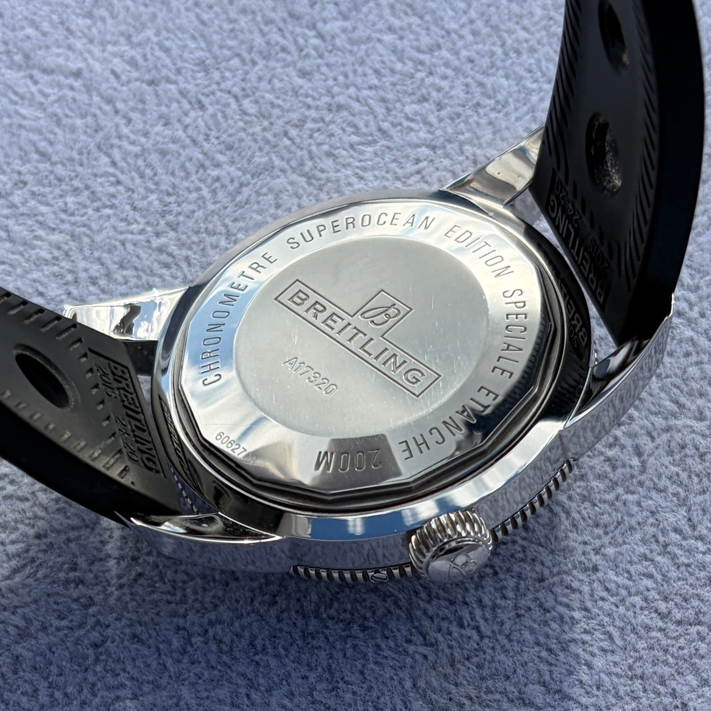 SOLD / ON REQUEST Breitling Superocean Heritage 46mm Year 2017 Full Set Extra Strap