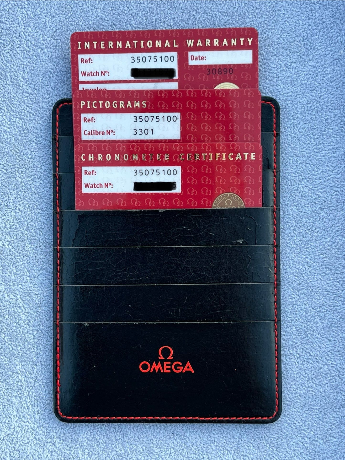 SOLD Omega Speedmaster Michael Schumacher Chronometer 3507.51