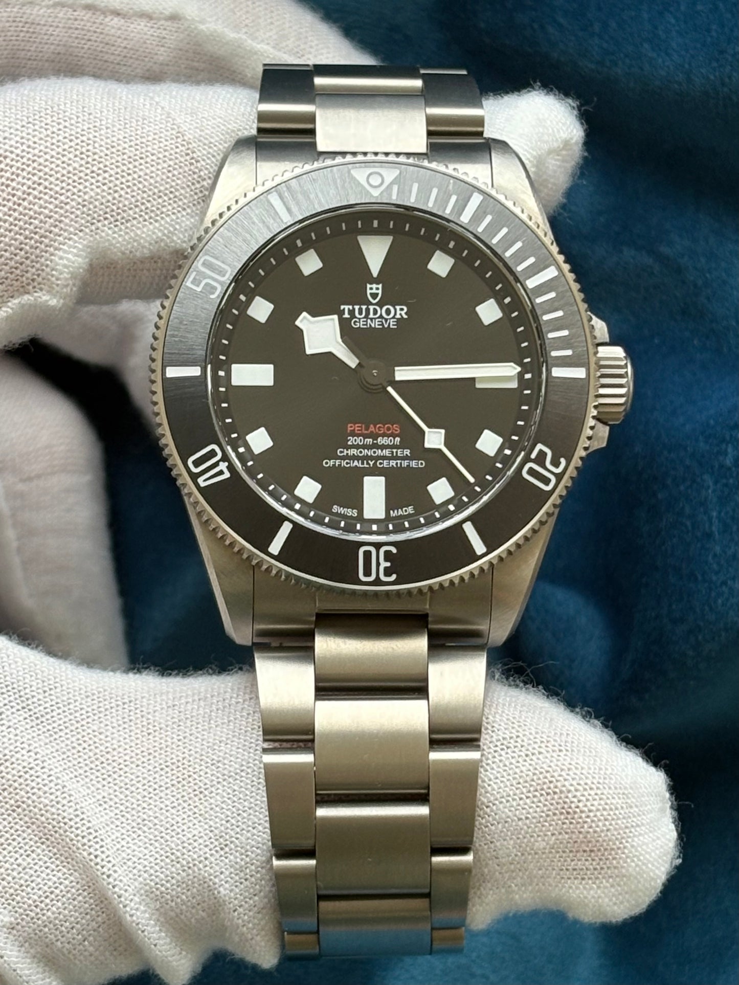 SOLD / ON REQUEST Tudor Pelagos 39 Titanium 25407N Year 2023 Full Set
