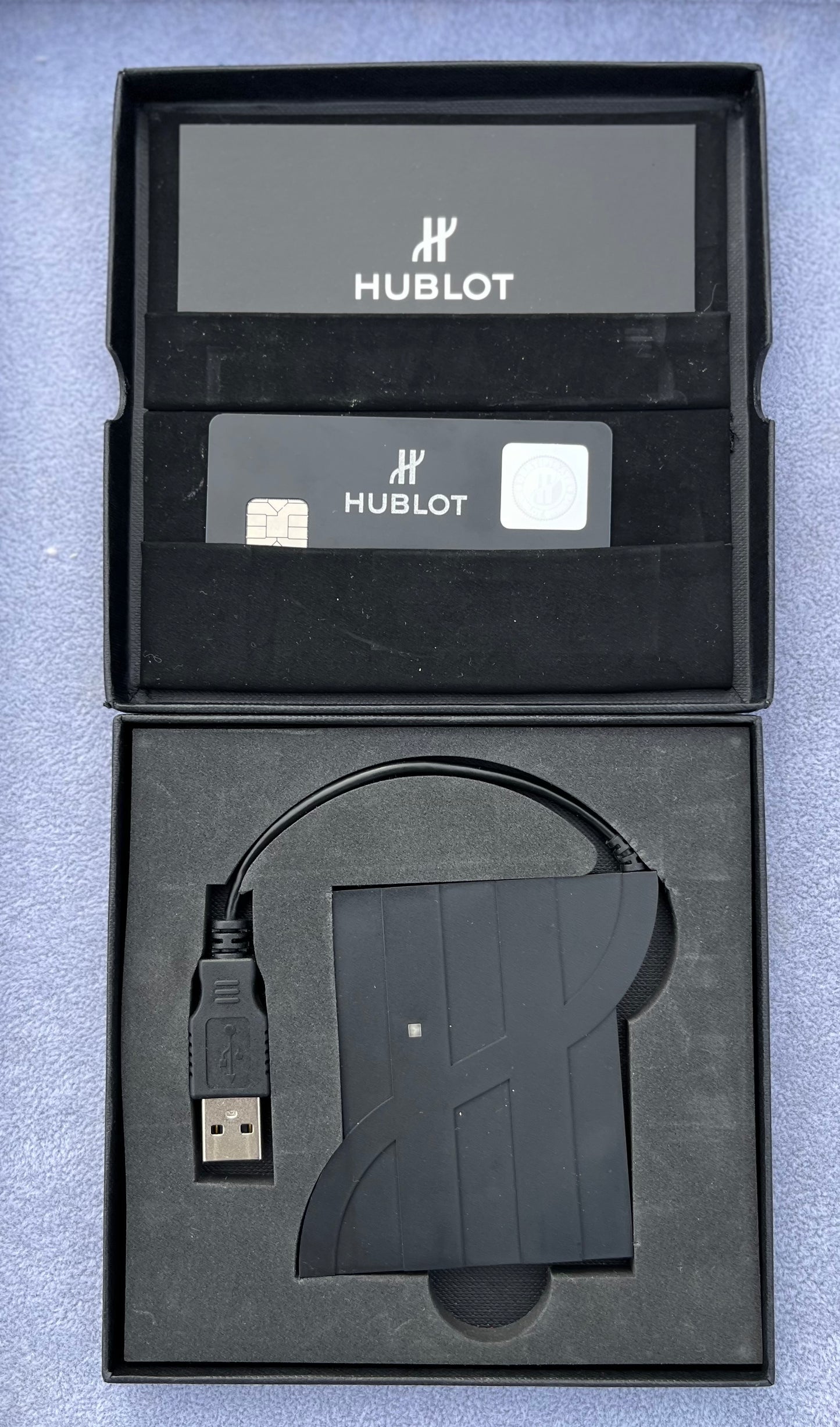SOLD Hublot Big Bang All Black Carbon Finer Chronograph 44mm 301.QX.1740.GR