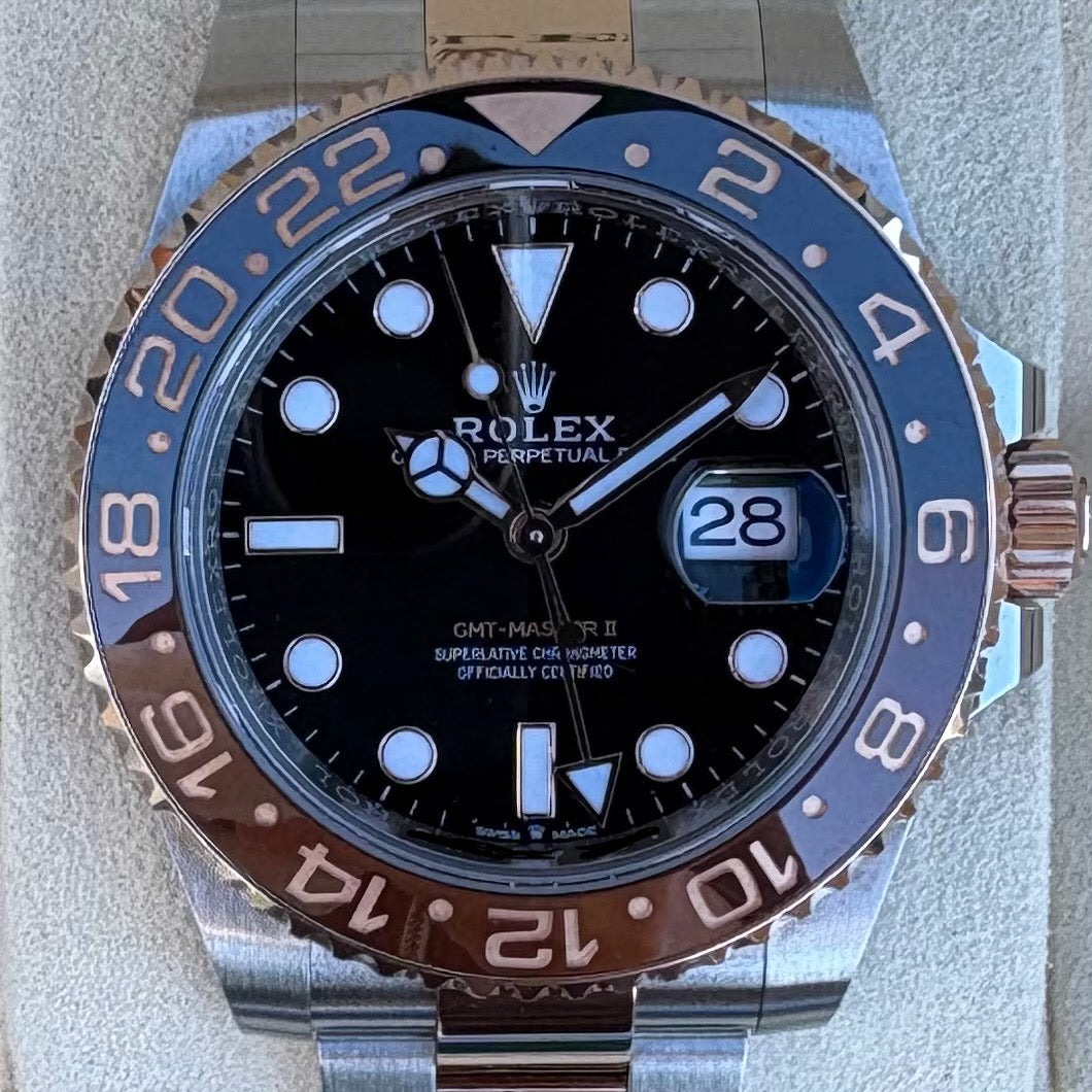Rolex GMT Master II 126711CHNR Rootbeer Year 2020