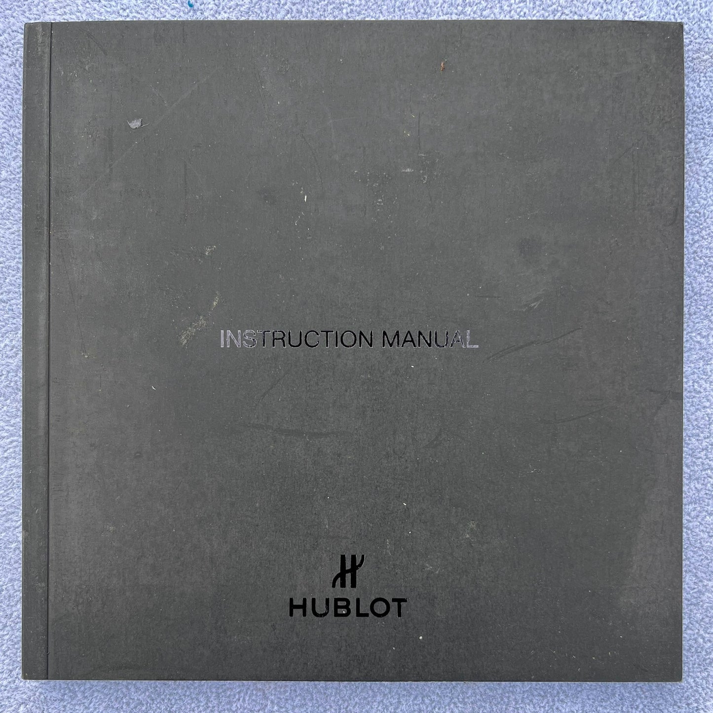 SOLD Hublot Big Bang All Black Carbon Finer Chronograph 44mm 301.QX.1740.GR