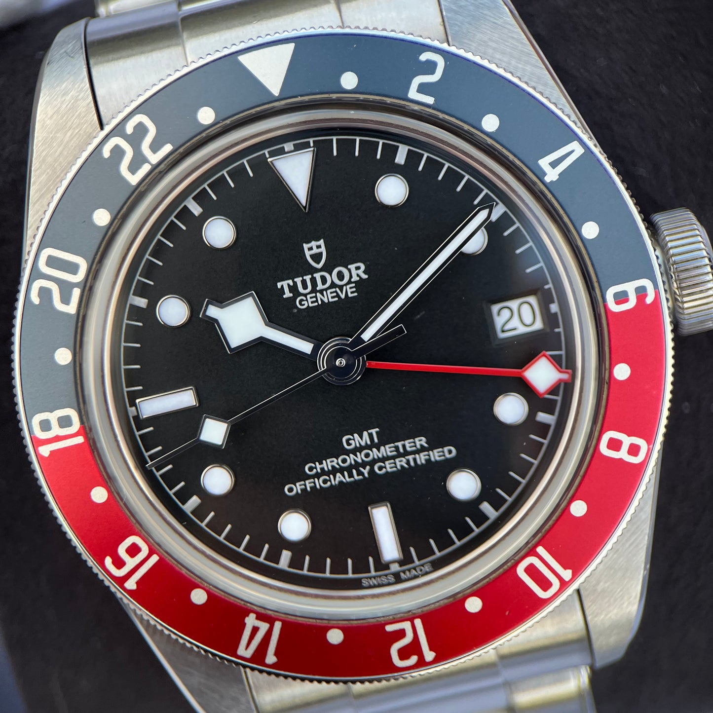 SOLD / ON REQUEST Tudor Black Bay GMT Pepsi M79830RB-0001