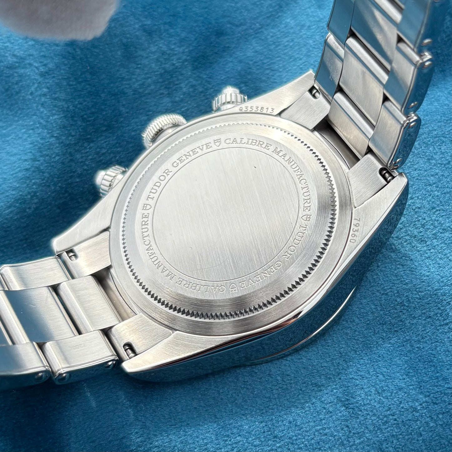 SOLD / ON REQUEST Tudor Panda Black Bay Chronograph 79360N Full Set Year 2021