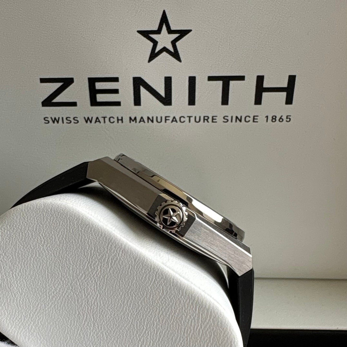 SOLD / ON REQUEST Zenith Defy Skeleton Classic Titanium Ref 95.9000.670/78.r584