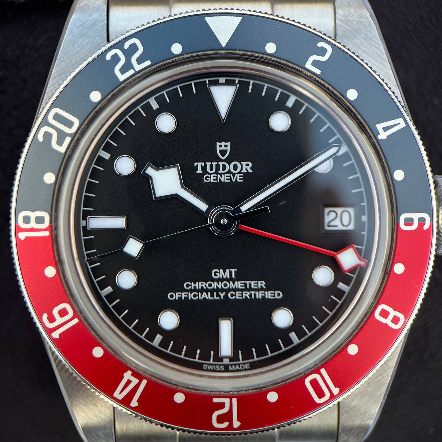 SOLD / ON REQUEST Tudor Black Bay GMT Pepsi M79830RB-0001