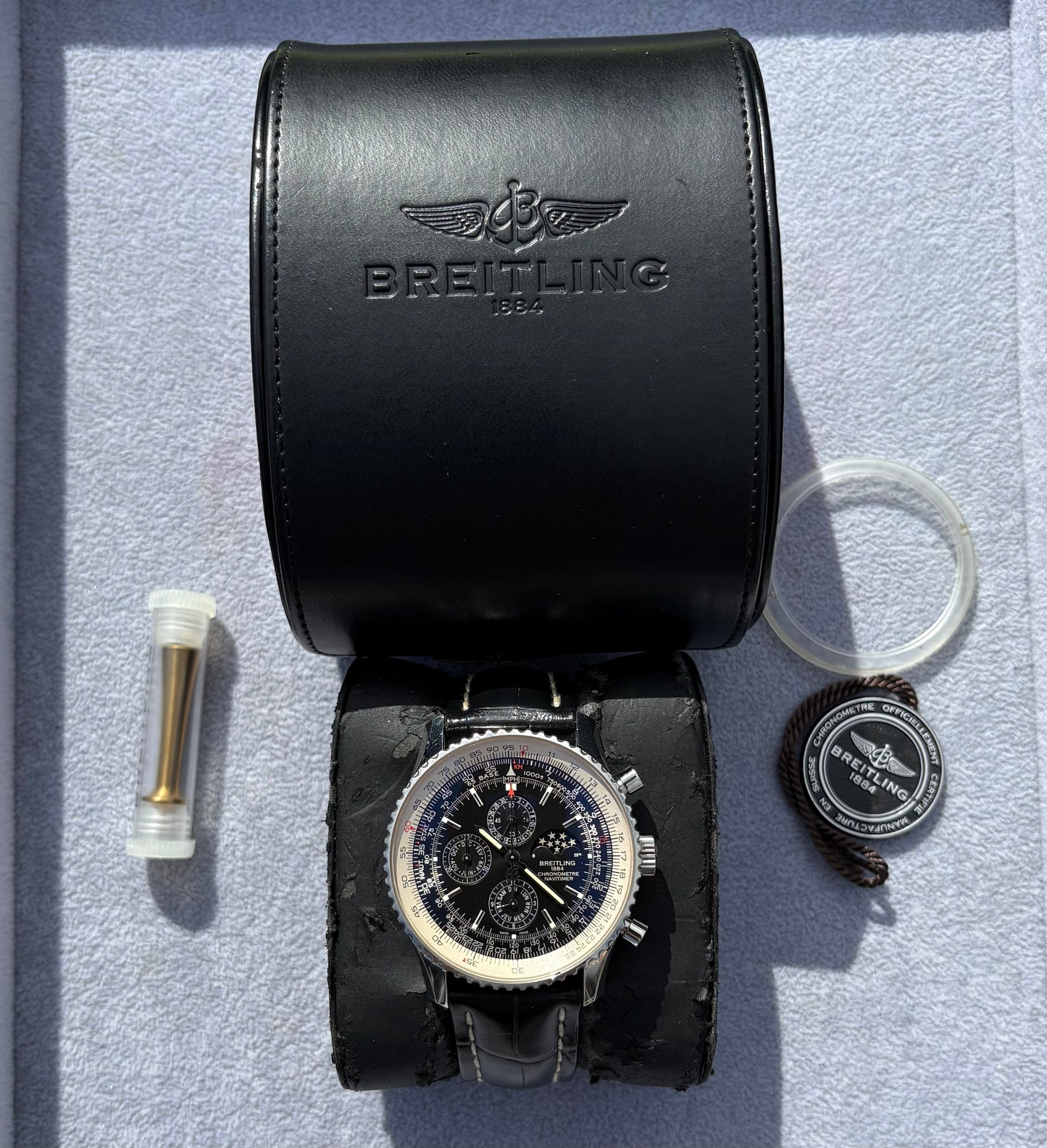 SOLD / ON REQUEST Breitling Navitimer 1461 Limited Edition Year 2012 Full Set 46mm A1937012