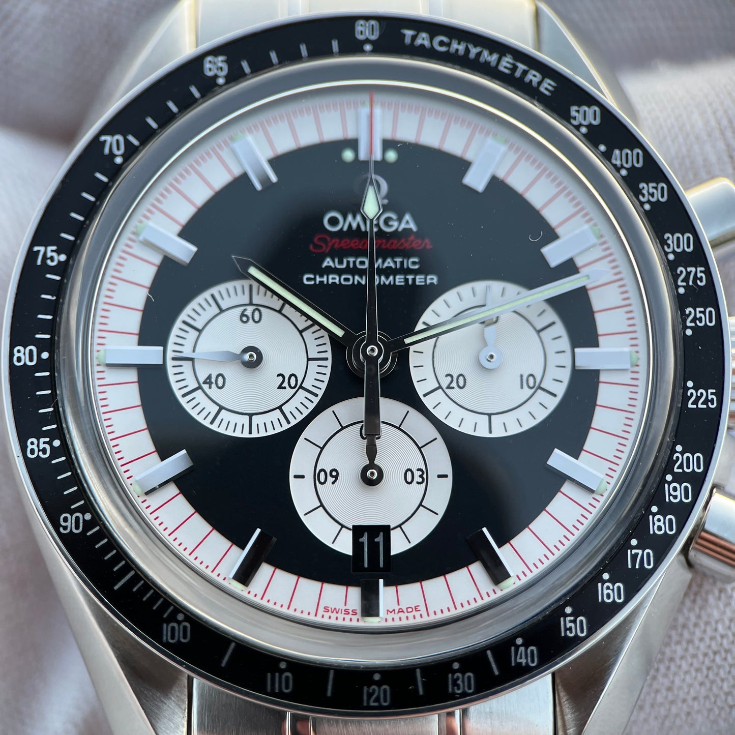 SOLD Omega Speedmaster Michael Schumacher Chronometer 3507.51