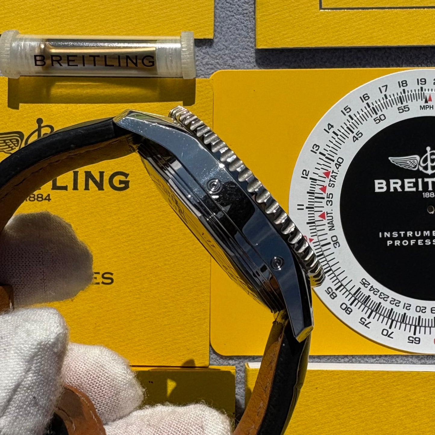 SOLD / ON REQUEST Breitling Navitimer 1461 Limited Edition Year 2012 Full Set 46mm A1937012