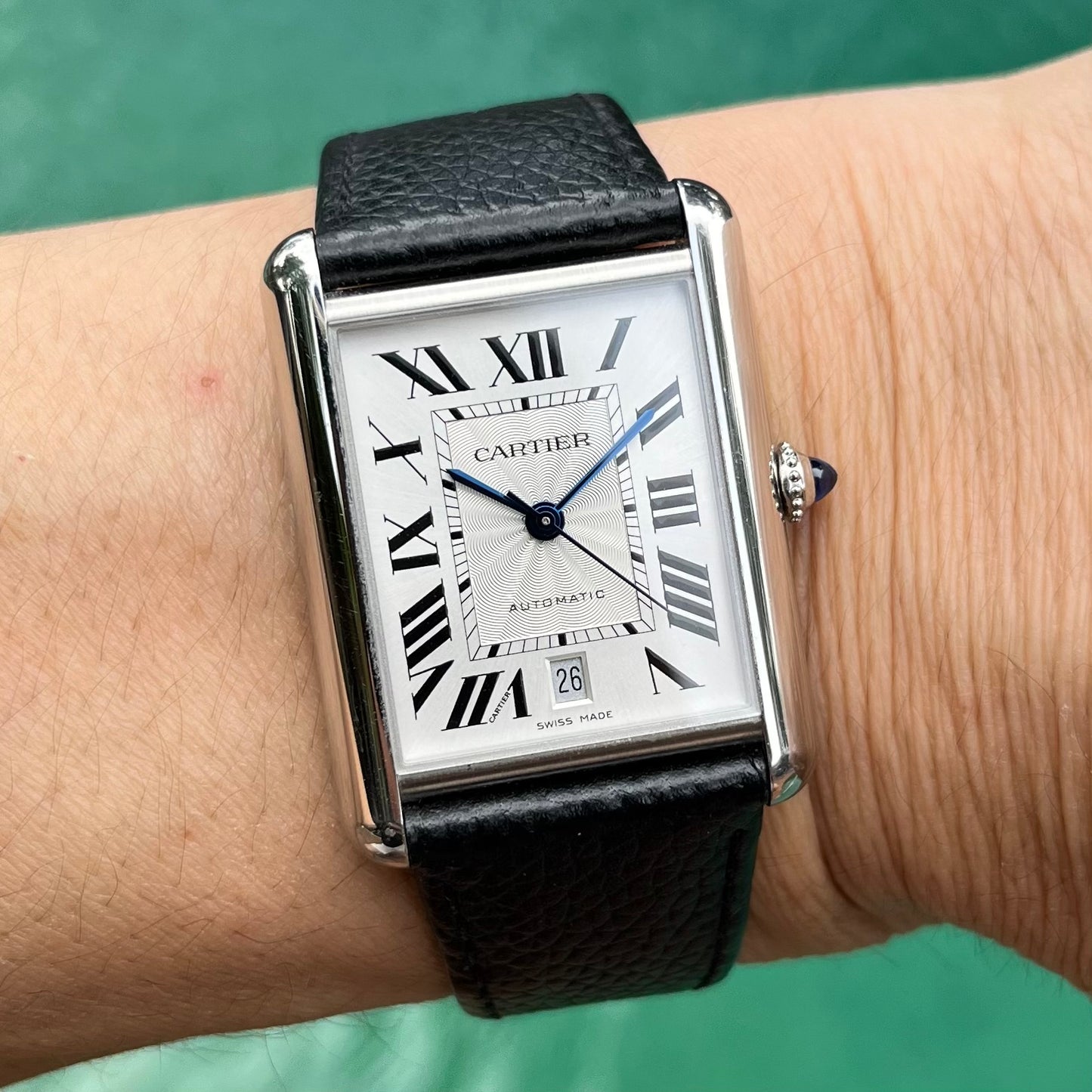 SOLD / ON REQUEST Cartier Tank XL Automatic WSTA0040 Year 2024 Full Set