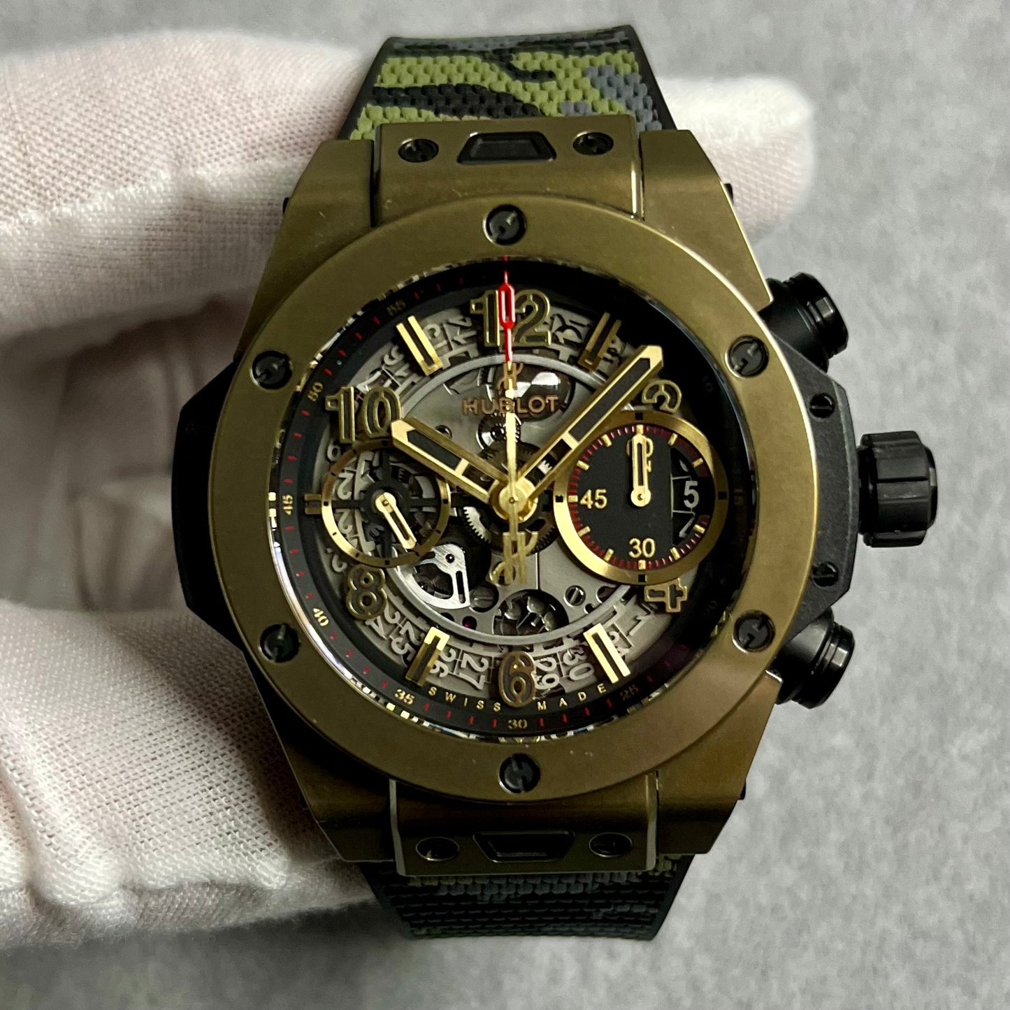 SOLD Hublot Big Bang 42mm Unico Magic Gold Limited Edition