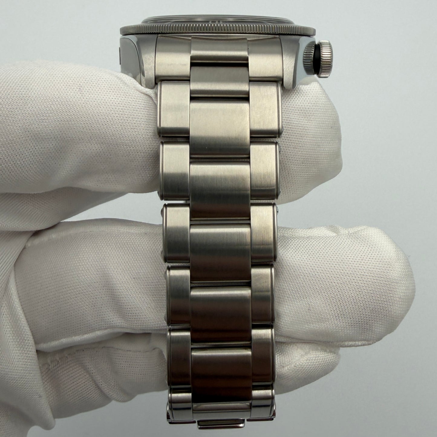 SOLD / ON REQUEST Tudor Black Bay Harrods Green Dial Special Edition 79230G Year 2019 Full Set with Extra Nylon Strap