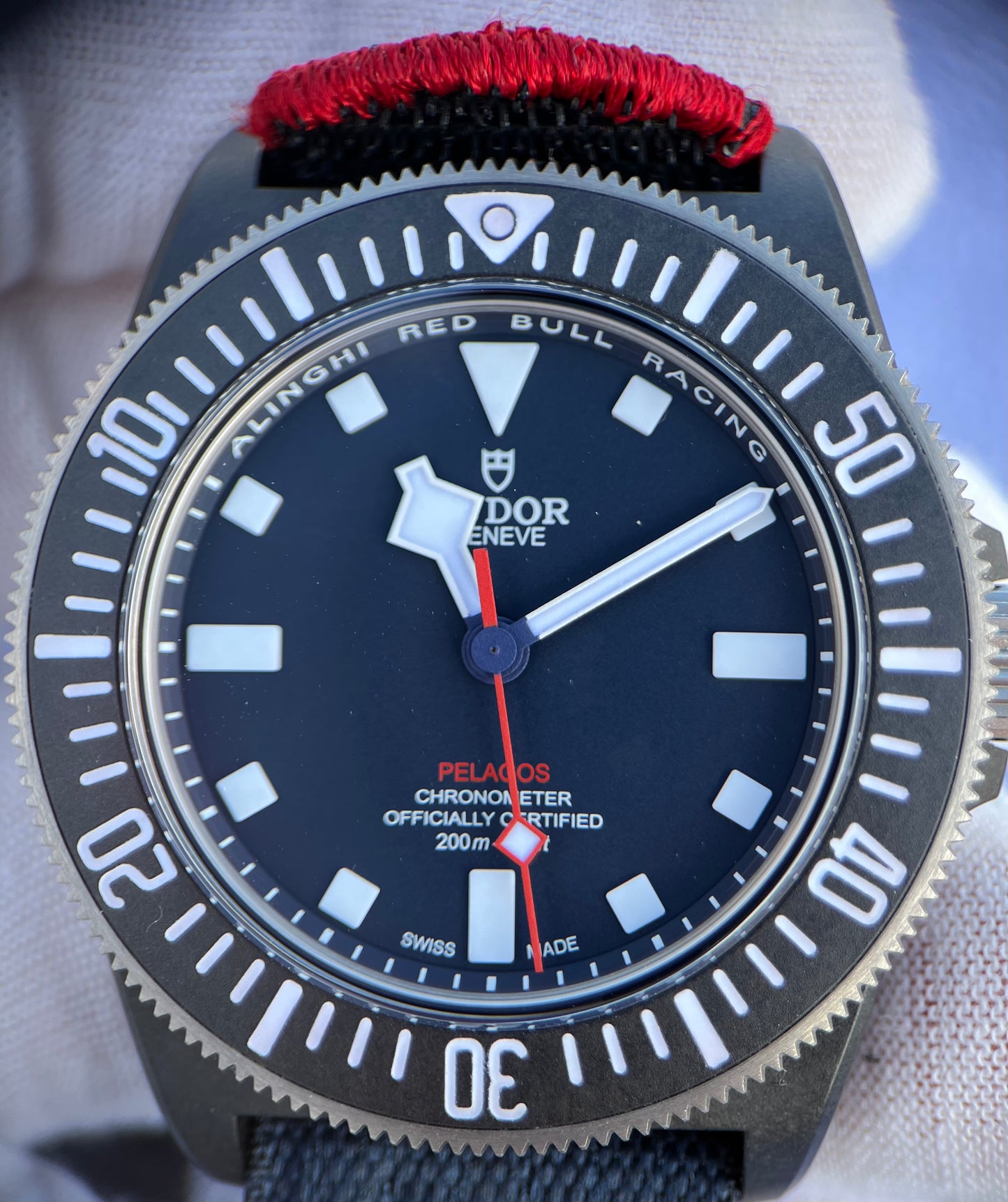 SOLD / ON REQUEST Tudor Pelagos FXD Alinghi Red Bull Racing Edition M25707KN-0001