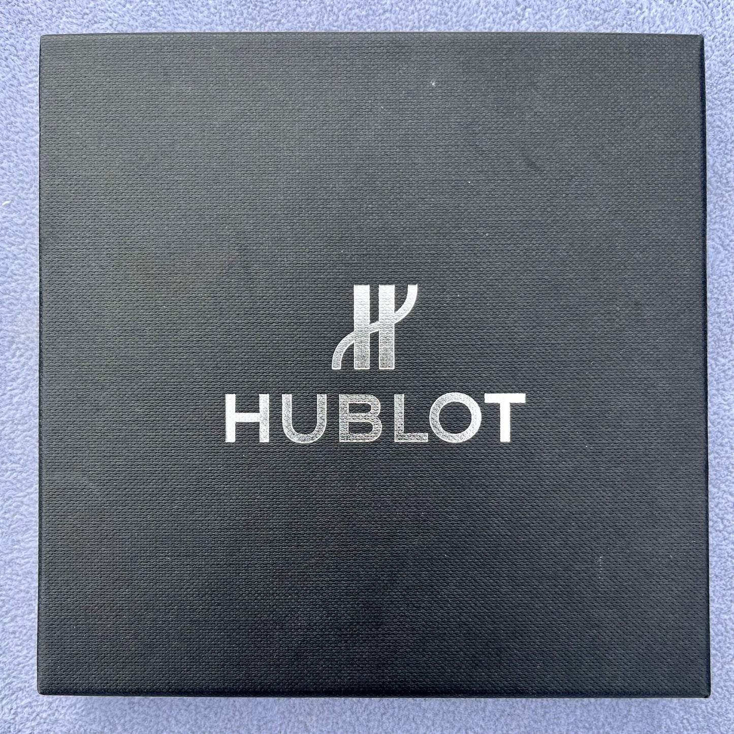 SOLD Hublot Big Bang All Black Carbon Finer Chronograph 44mm 301.QX.1740.GR
