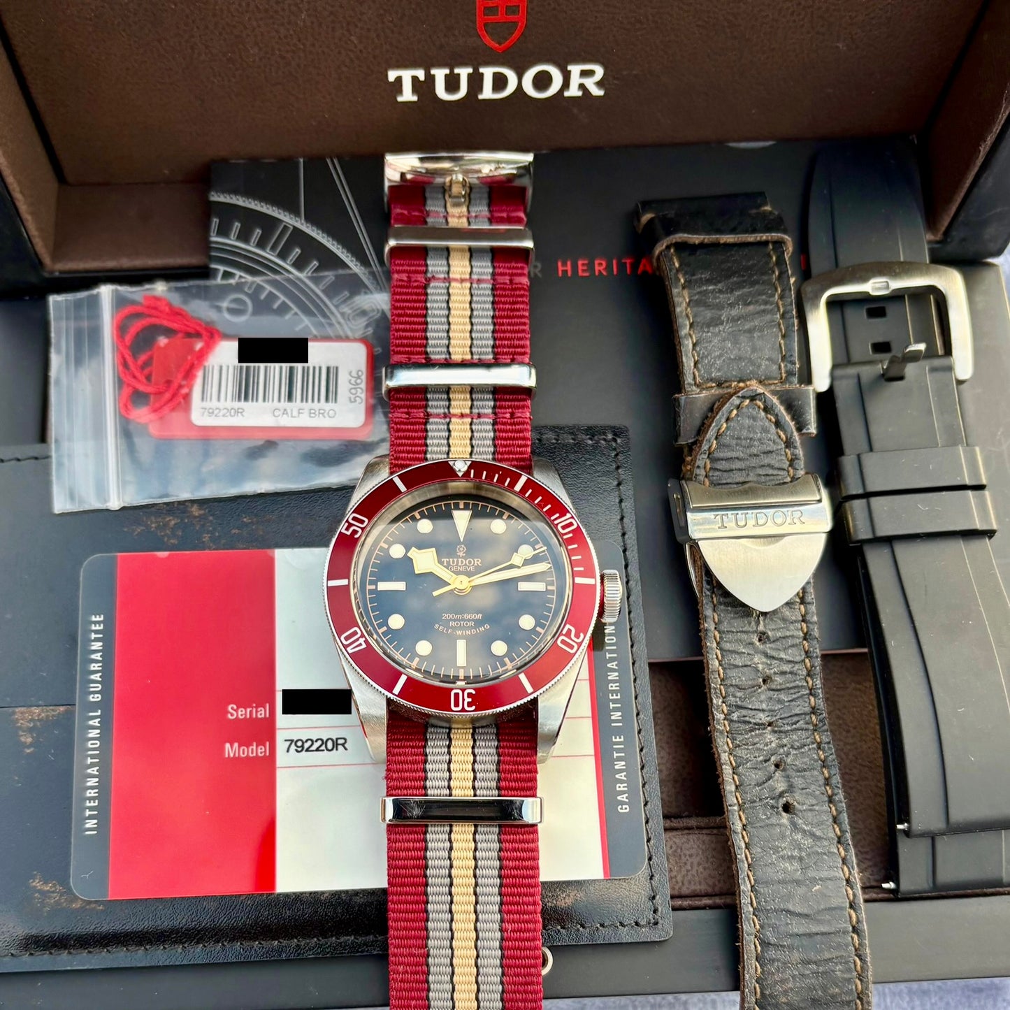 SOLD Tudor Black Bay Heritage 79220R Full Set