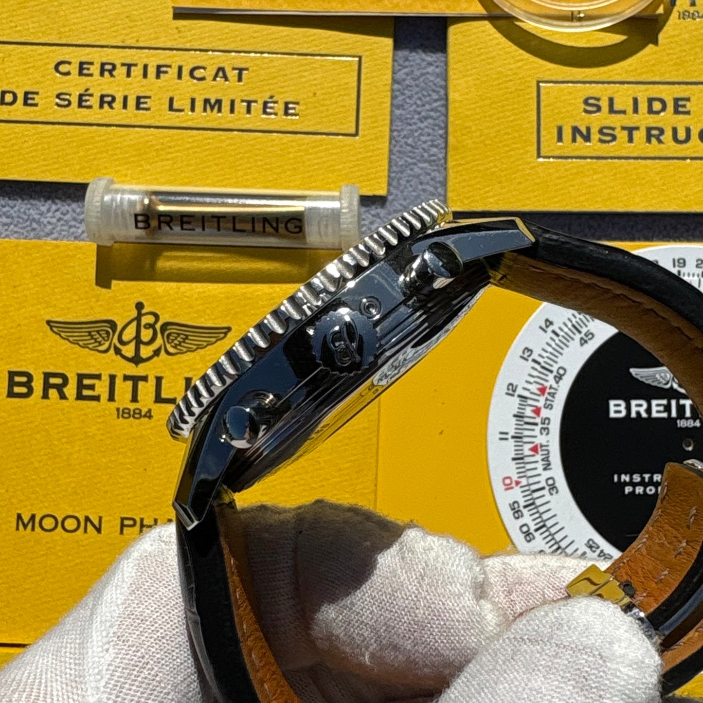 SOLD / ON REQUEST Breitling Navitimer 1461 Limited Edition Year 2012 Full Set 46mm A1937012