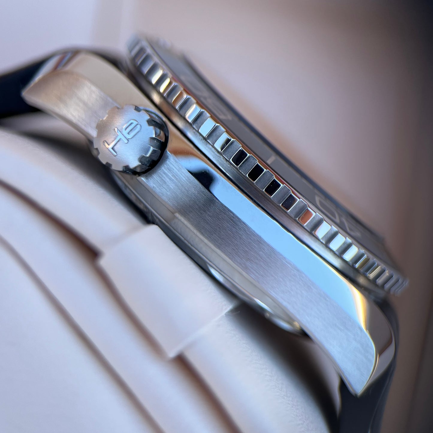 SOLD Omega Seamaster Planet Ocean 2021 Black Dial Leather Strap