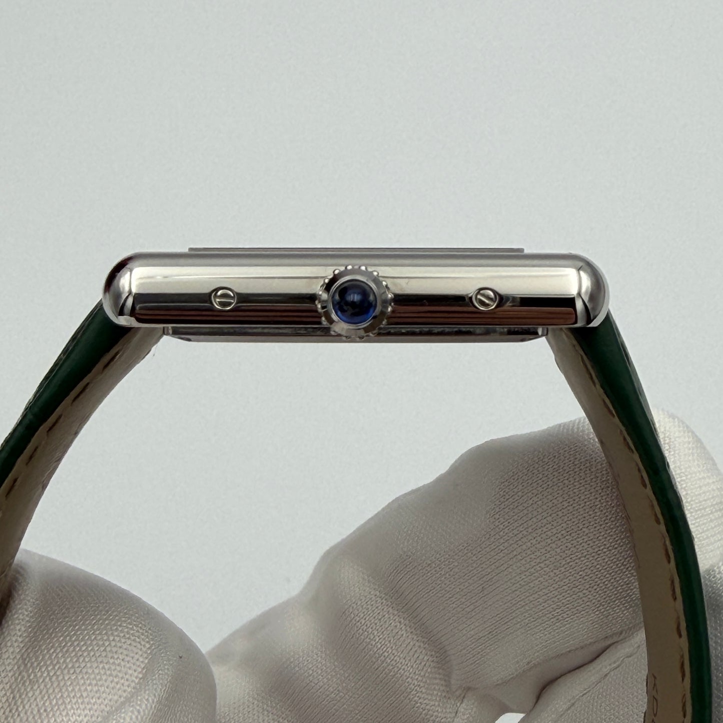 SOLD / ON REQUEST Cartier Tank Must De Cartier WSTA0115 Green Dial 2025 Full Set