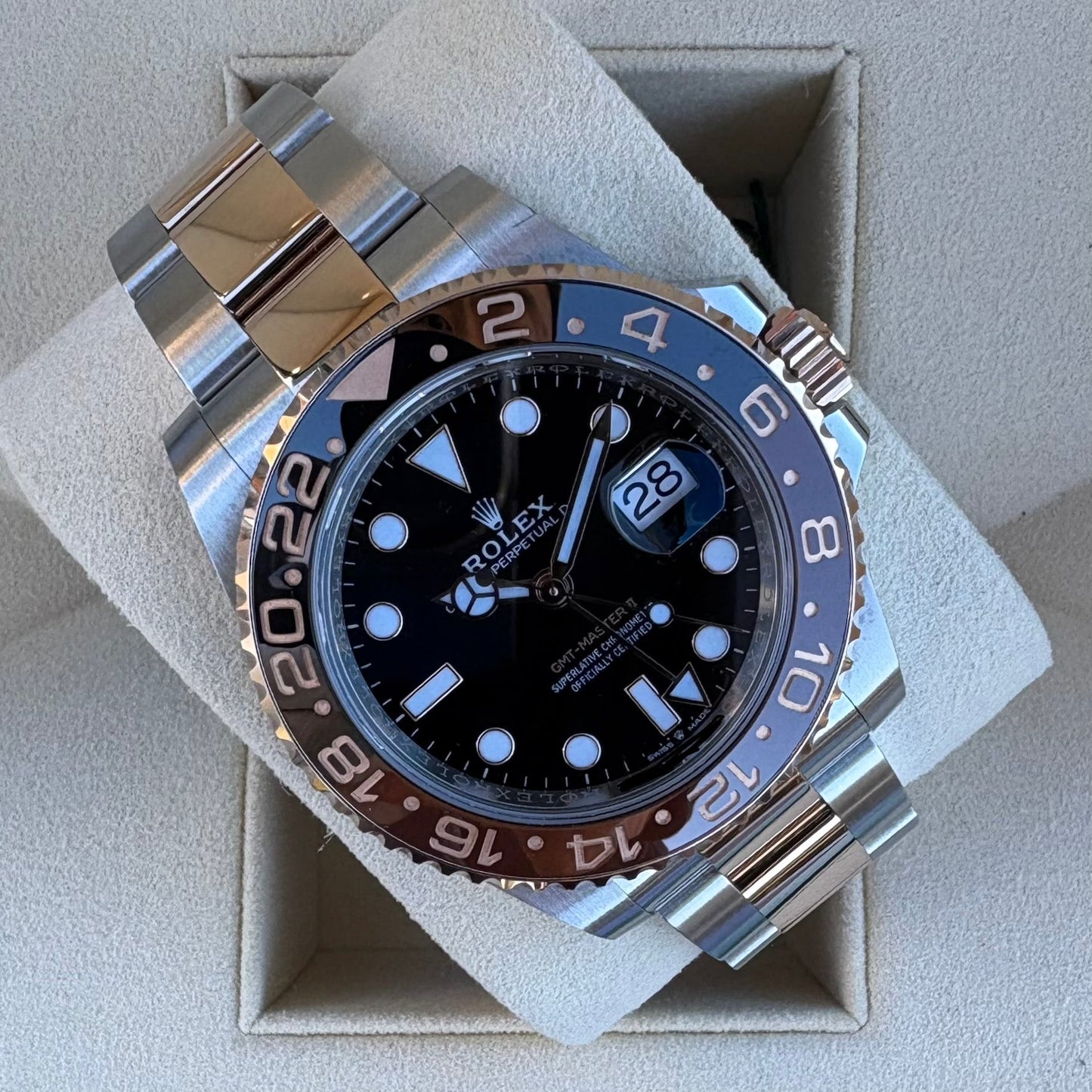 Rolex GMT Master II 126711CHNR Rootbeer Year 2020