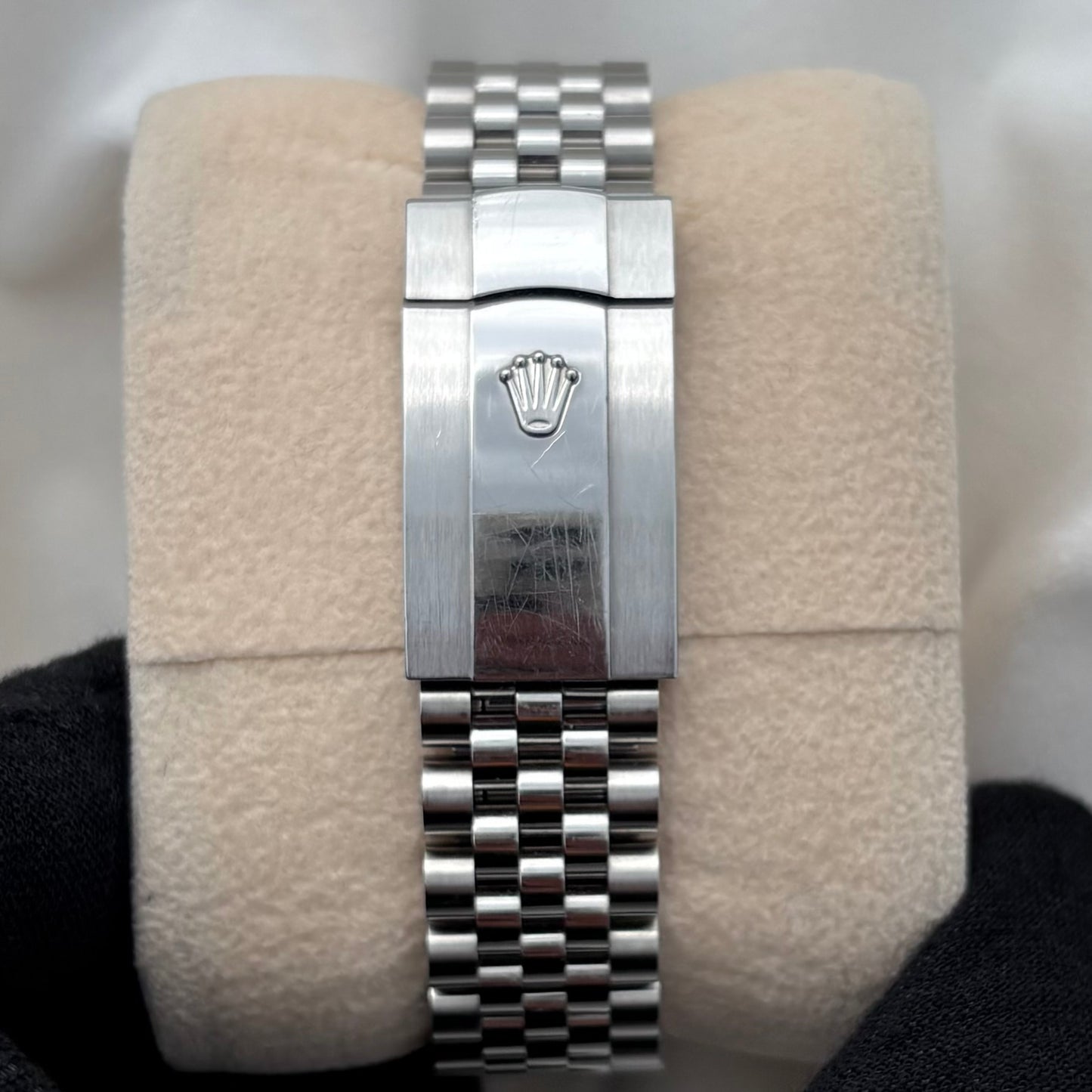 Rolex Datejust 41 Azzurro Blue Dial Roman Numeral Jubilee Bracelet