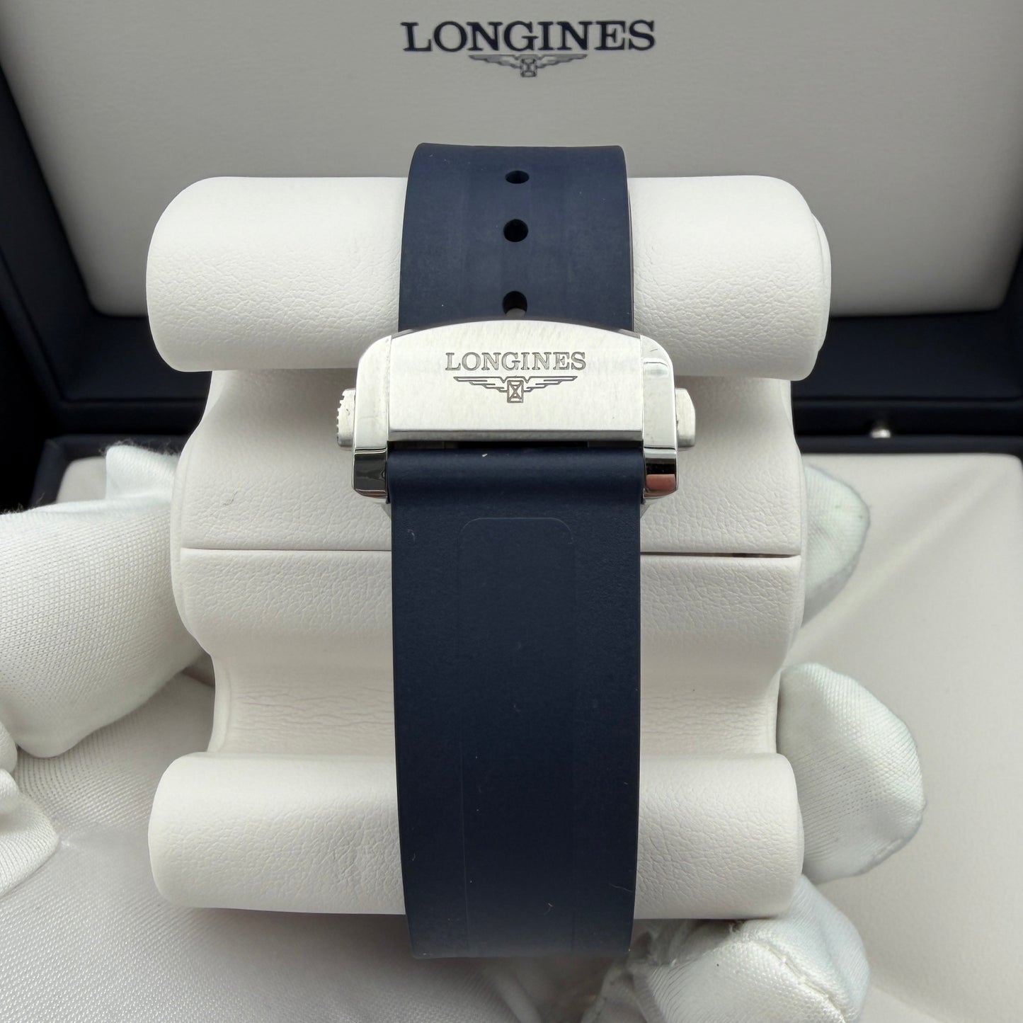 Longines Conquest 41mm Green Dial Green Rubber Strap L3.830.4.02.9 Automatic L888.5 Year 2026 Full Set
