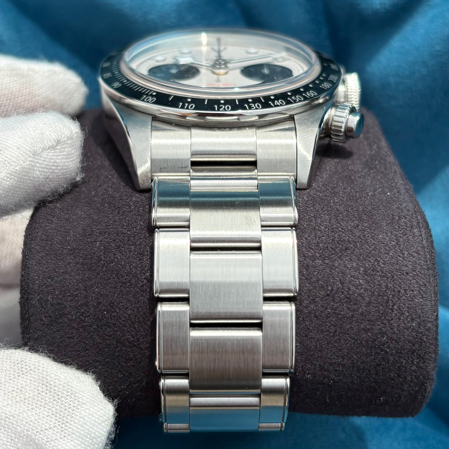 SOLD / ON REQUEST Tudor Panda Black Bay Chronograph 79360N Full Set Year 2021