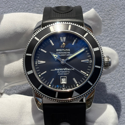 SOLD / ON REQUEST Breitling Superocean Heritage 46mm Year 2017 Full Set Extra Strap