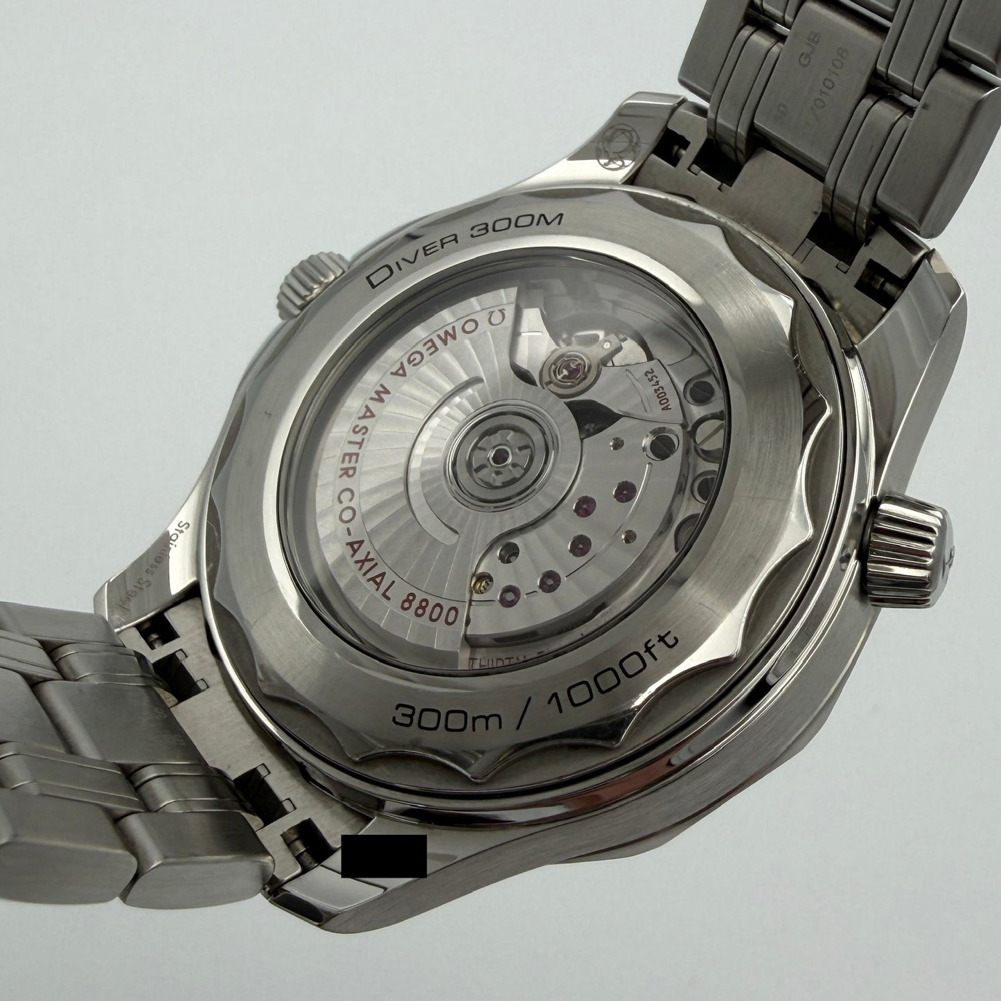 Omega Seamaster Black Dial 210.30.42.20.01.001 box & papers year 2022