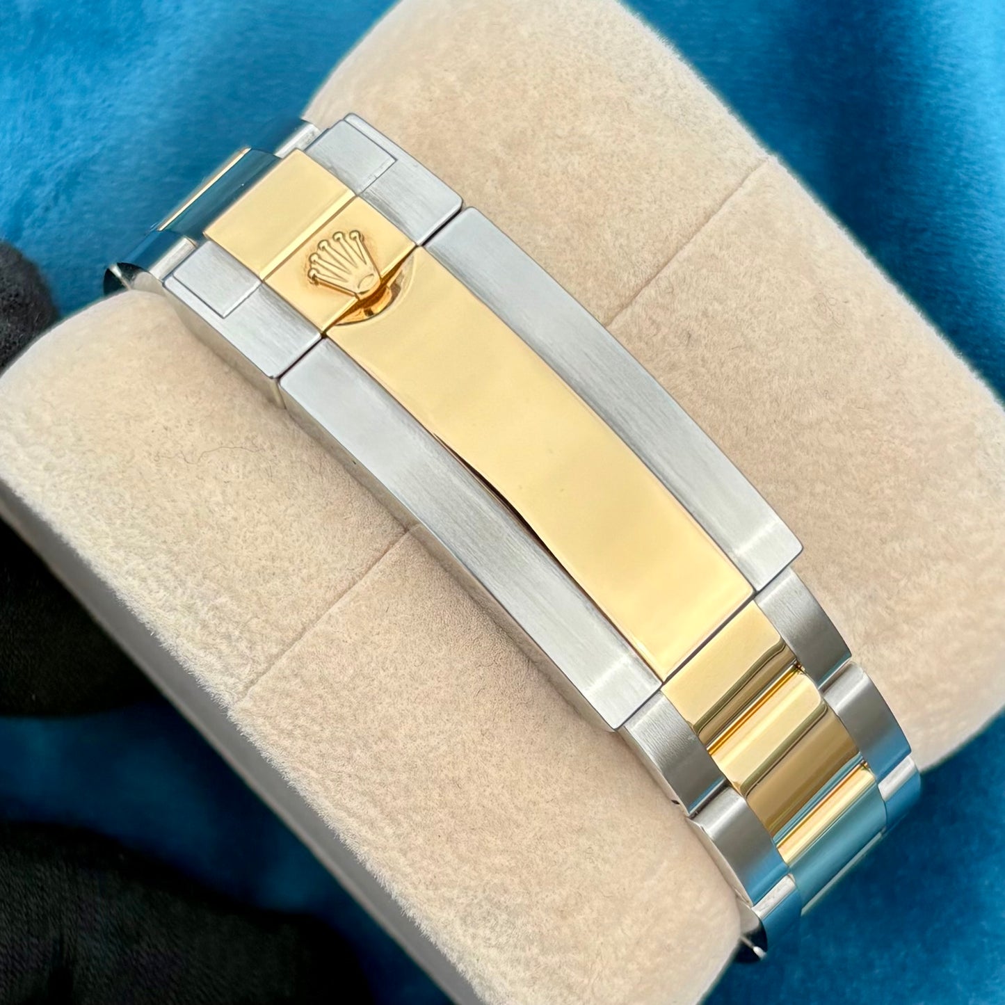 Rolex 126613LB Submariner Bluesy Year 2023 Blue dial Steel & Gold