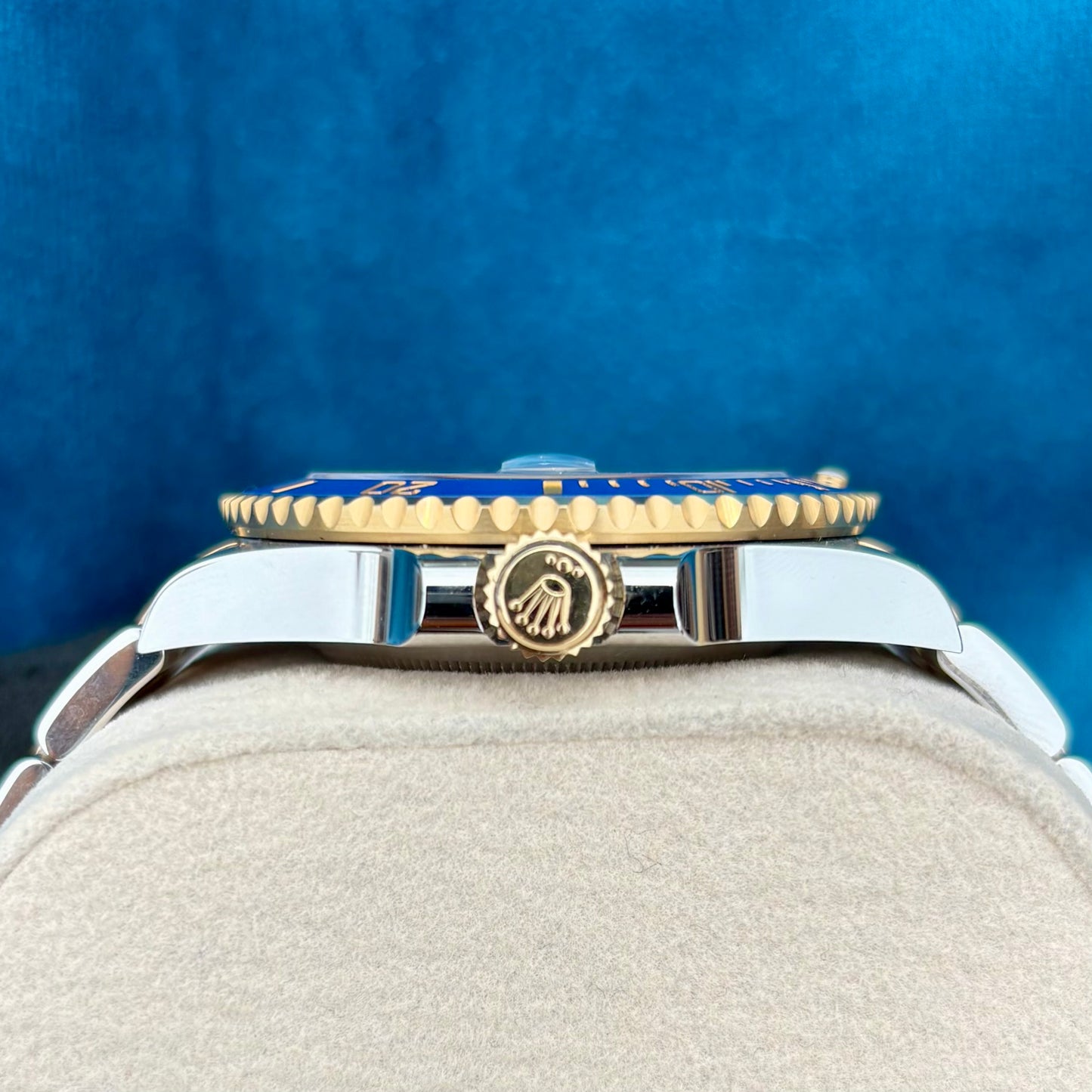 Rolex 126613LB Submariner Bluesy Year 2023 Blue dial Steel & Gold