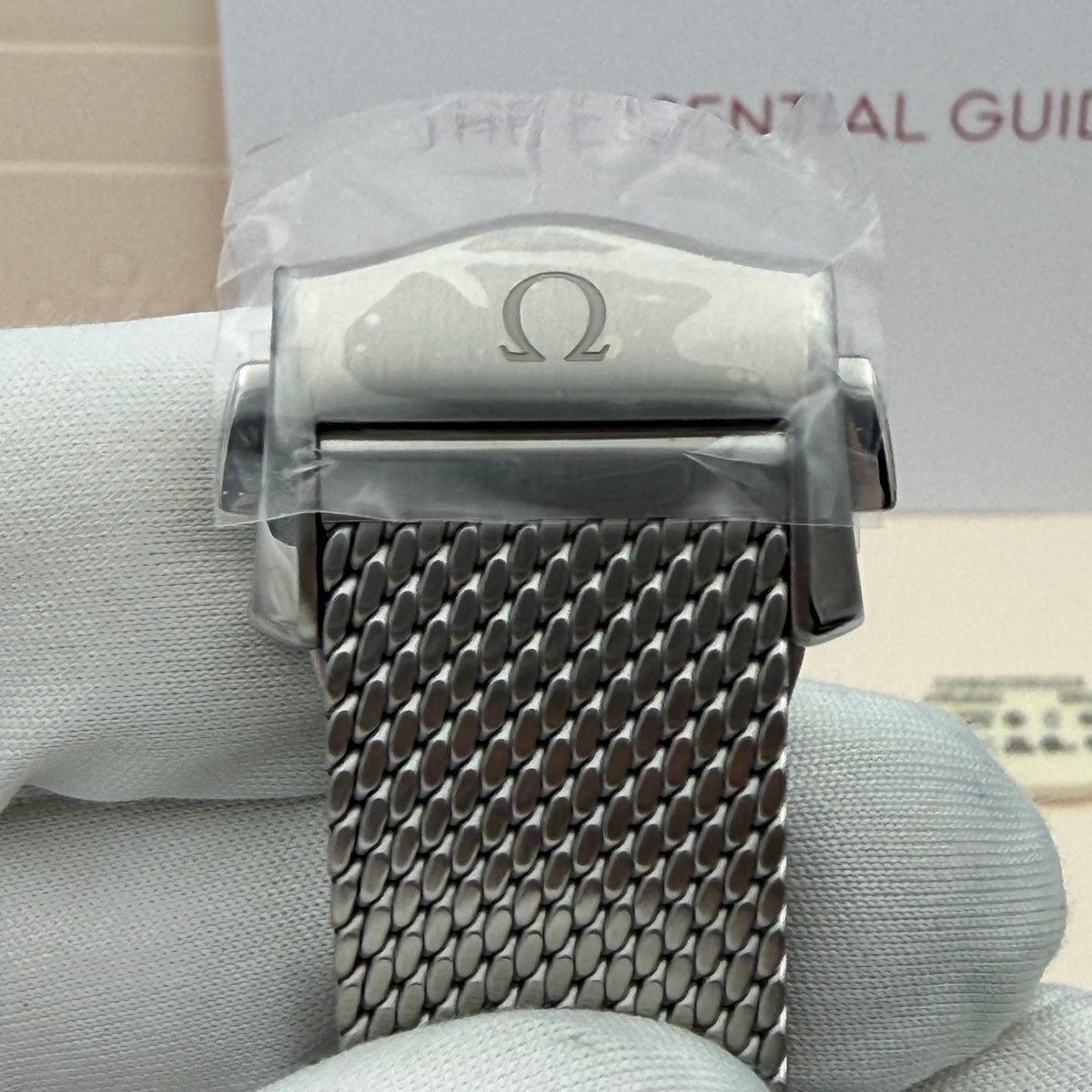 Omega Seamaster Diver 300M 42mm 210.30.42.20.01.018 Steel Mesh Brecelet 2026 Brand New Full Set