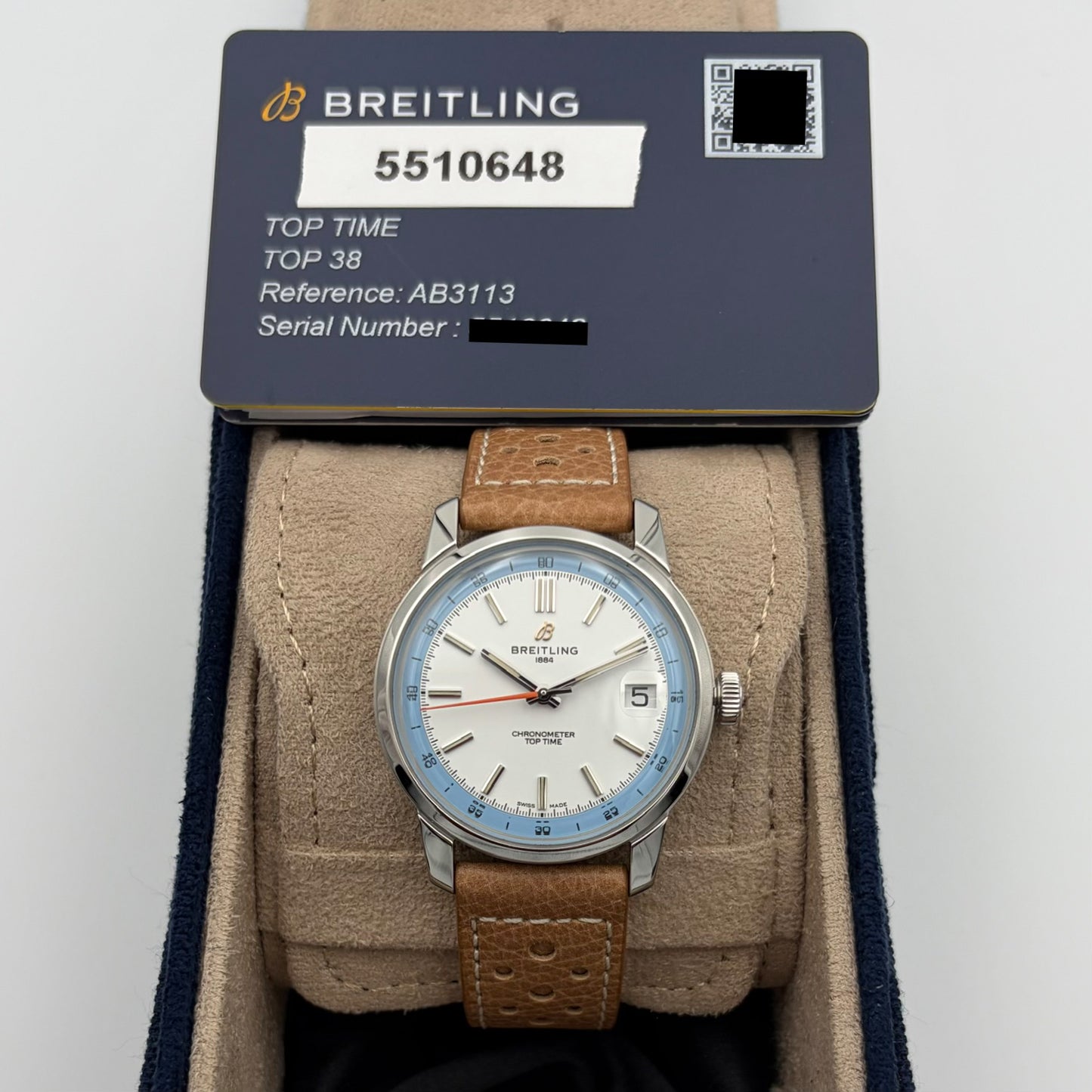 SOLD / ON REQUEST Breitling Top Time B31 AB3113281A1X1 Year 2026 Full Set Box & Papers Extra Warranty