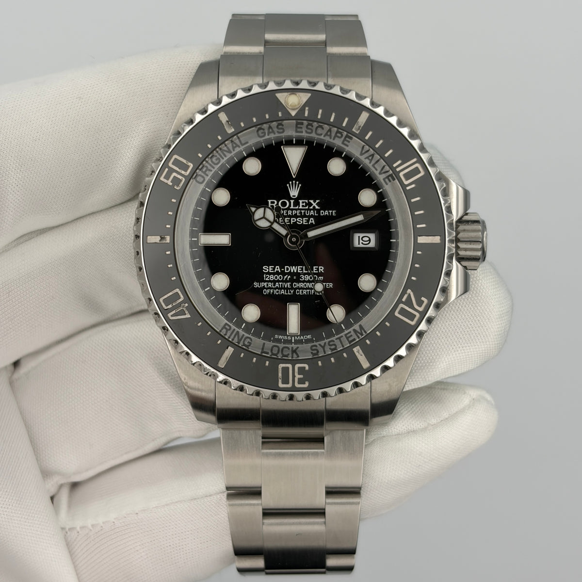 SOLD / ON REQUEST Rolex Sea-Dweller Deepsea 116660 Black Dial Year 2017 Box & Papers