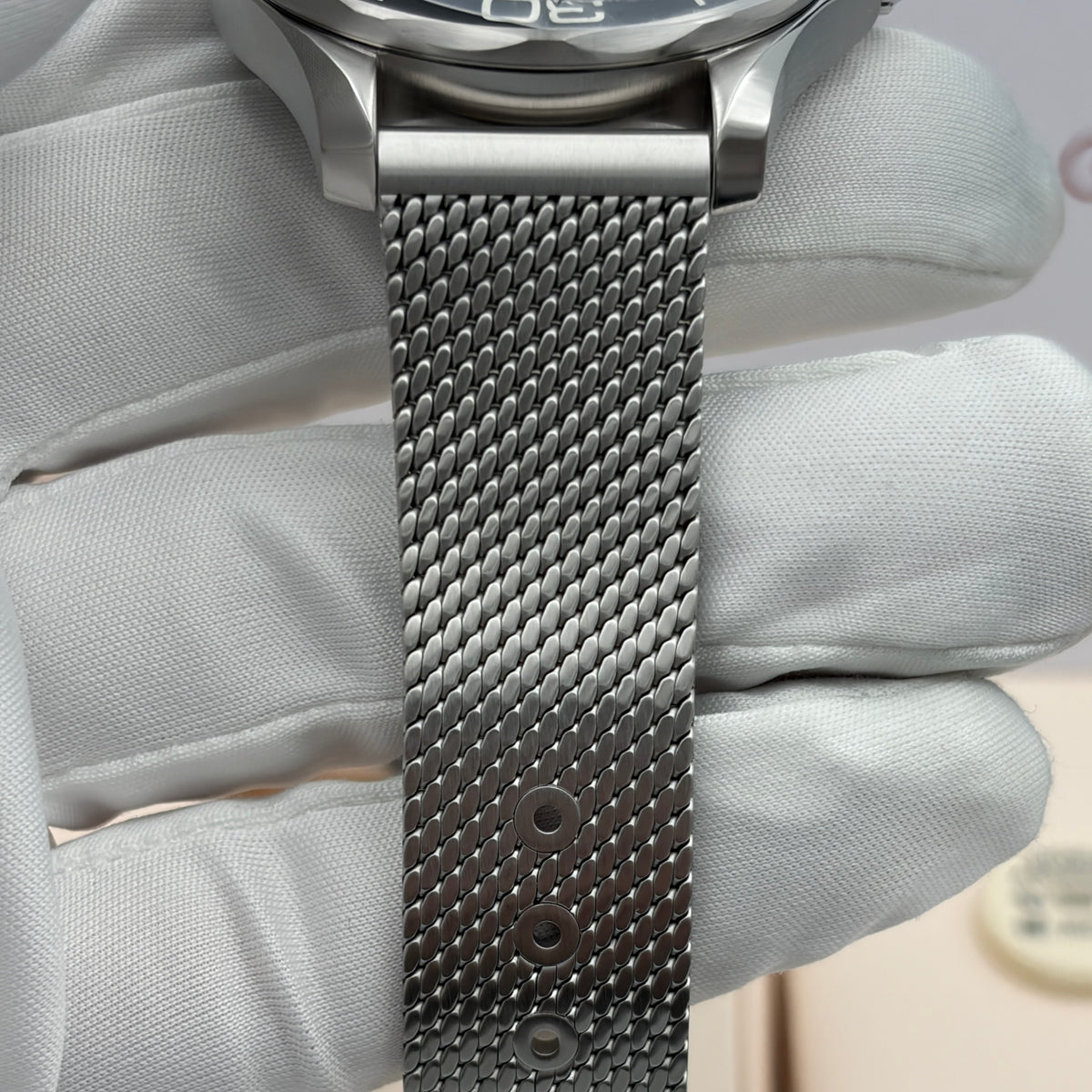 Omega Seamaster Diver 300M 42mm 210.30.42.20.01.018 Steel Mesh Brecelet 2026 Brand New Full Set
