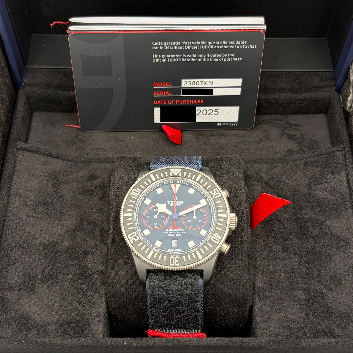 Tudor Black Bay FXD Chronograph 25807KN Year 2025 Full Set
