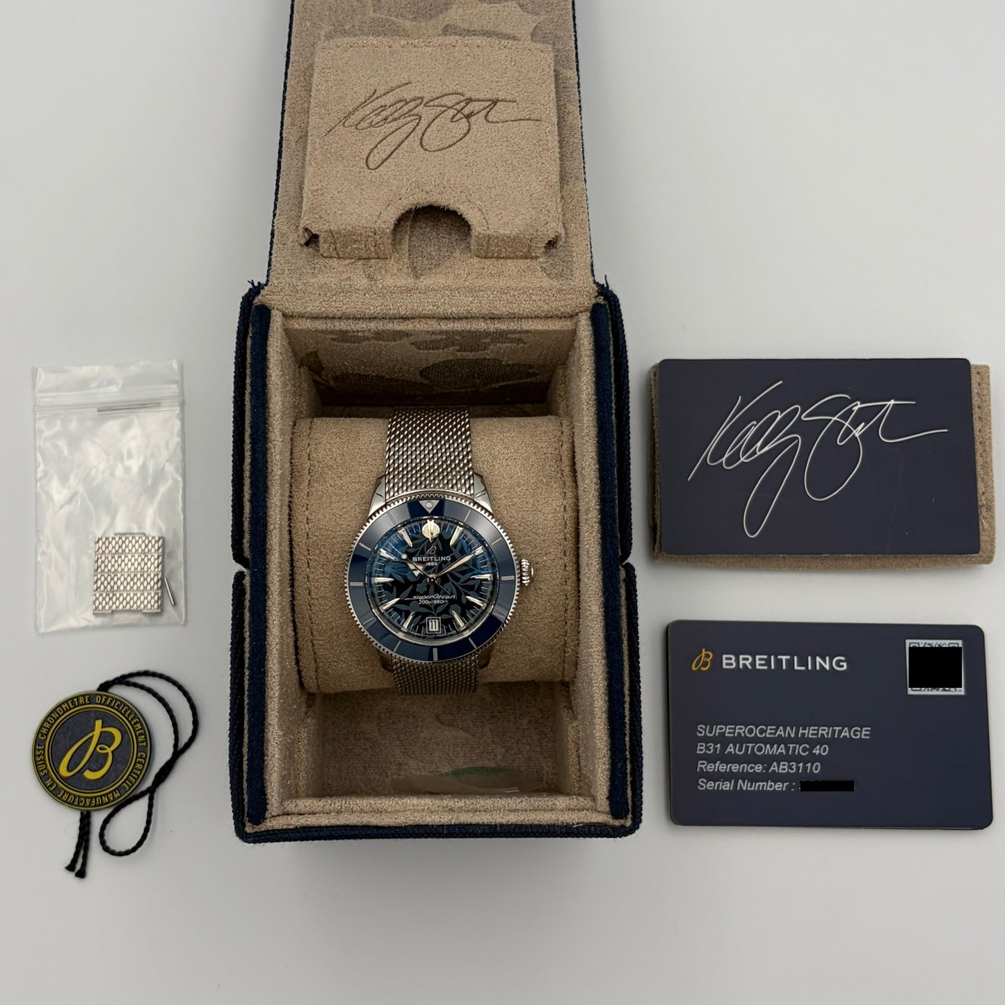 Breitling Superocean Heritage B31 Automatic 40 “Kelly Slater” Limited Edition – Ref. AB31101A1C1A1 – 1 of 500