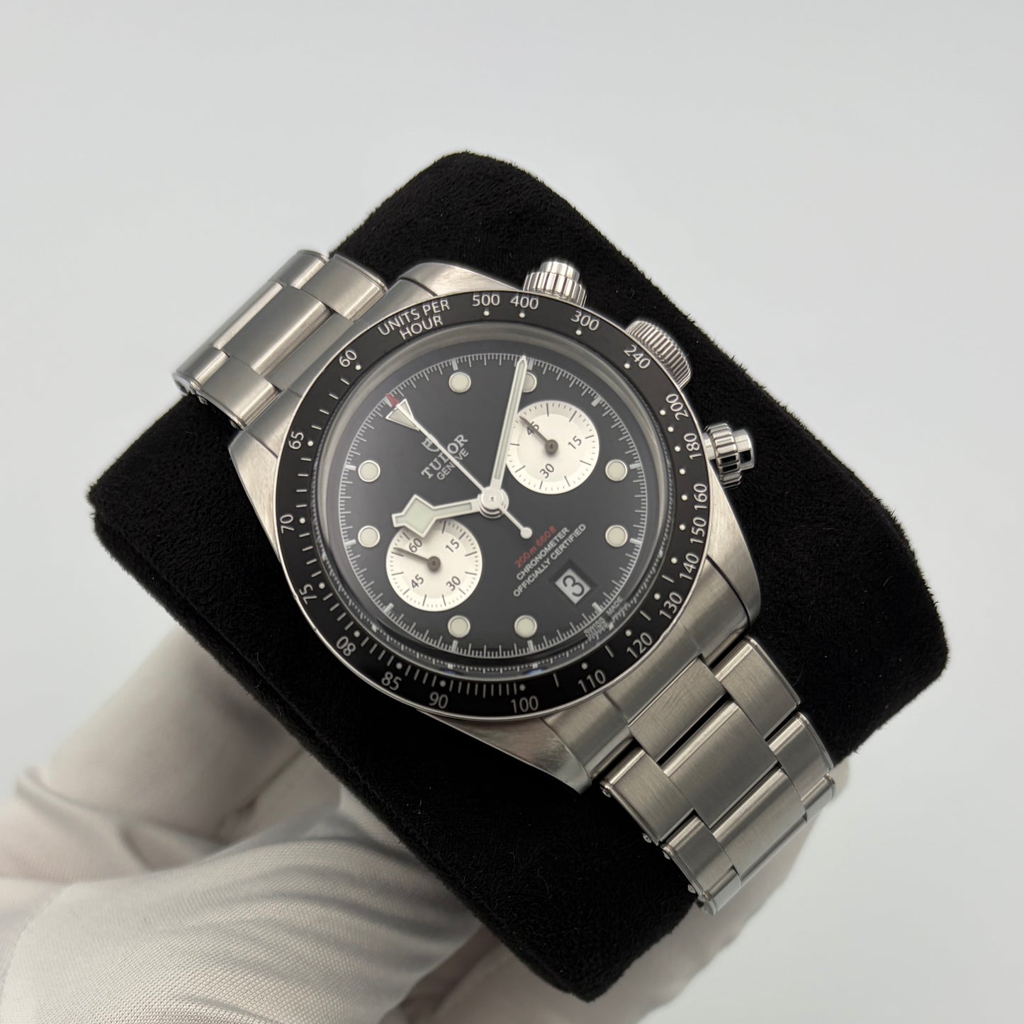 Black Bay Tudor Chronograph “Reverse Panda” Year 2023 Box & Papers 79360N