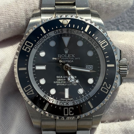 SOLD / ON REQUEST Rolex Sea Dweller Deepsea 116660 Year 2017 Box & Papers