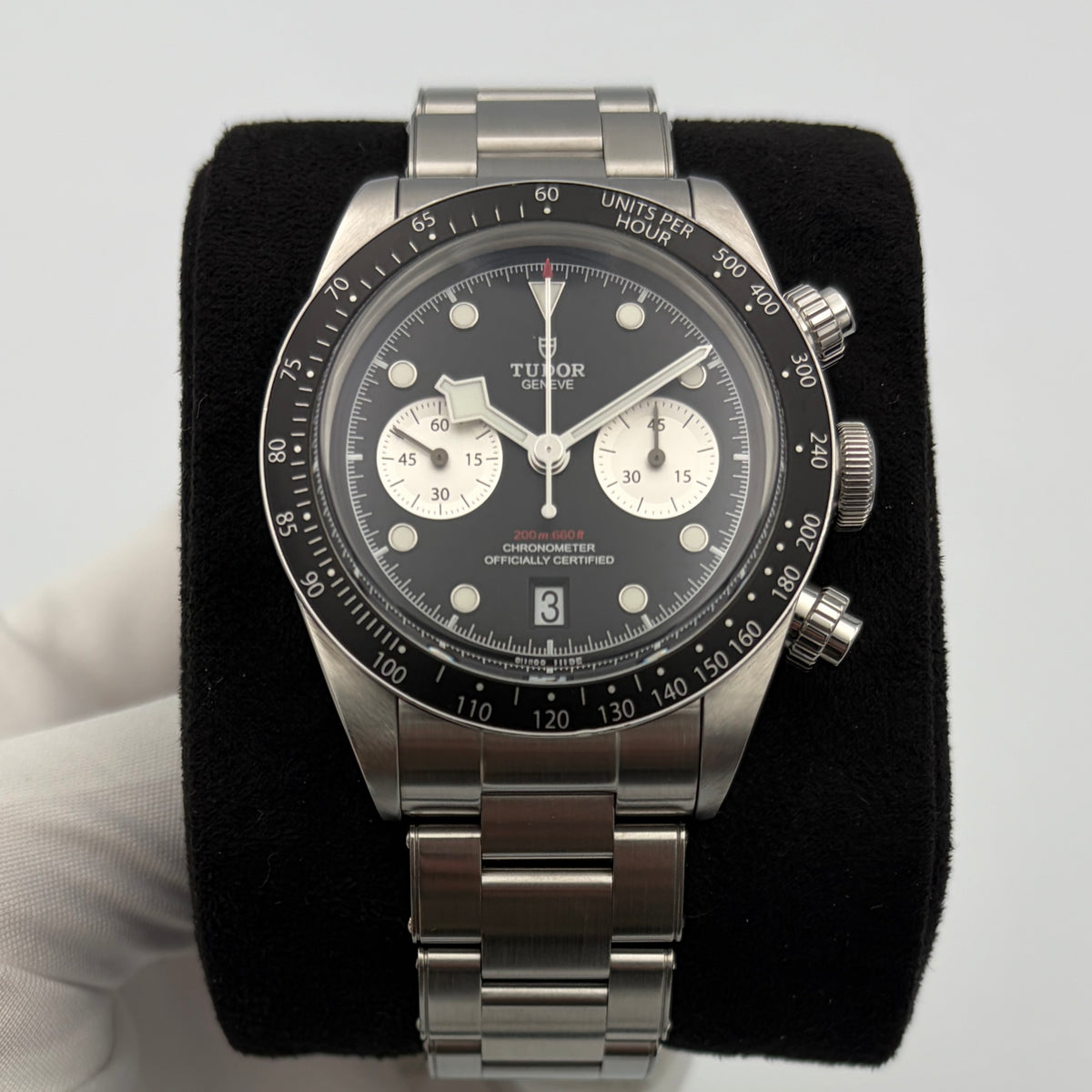 Black Bay Tudor Chronograph “Reverse Panda” Year 2023 Box & Papers 79360N