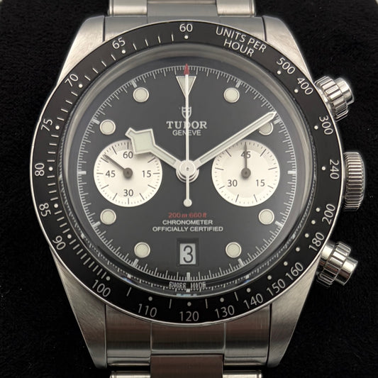 Black Bay Tudor Chronograph “Reverse Panda” Year 2023 Box & Papers 79360N