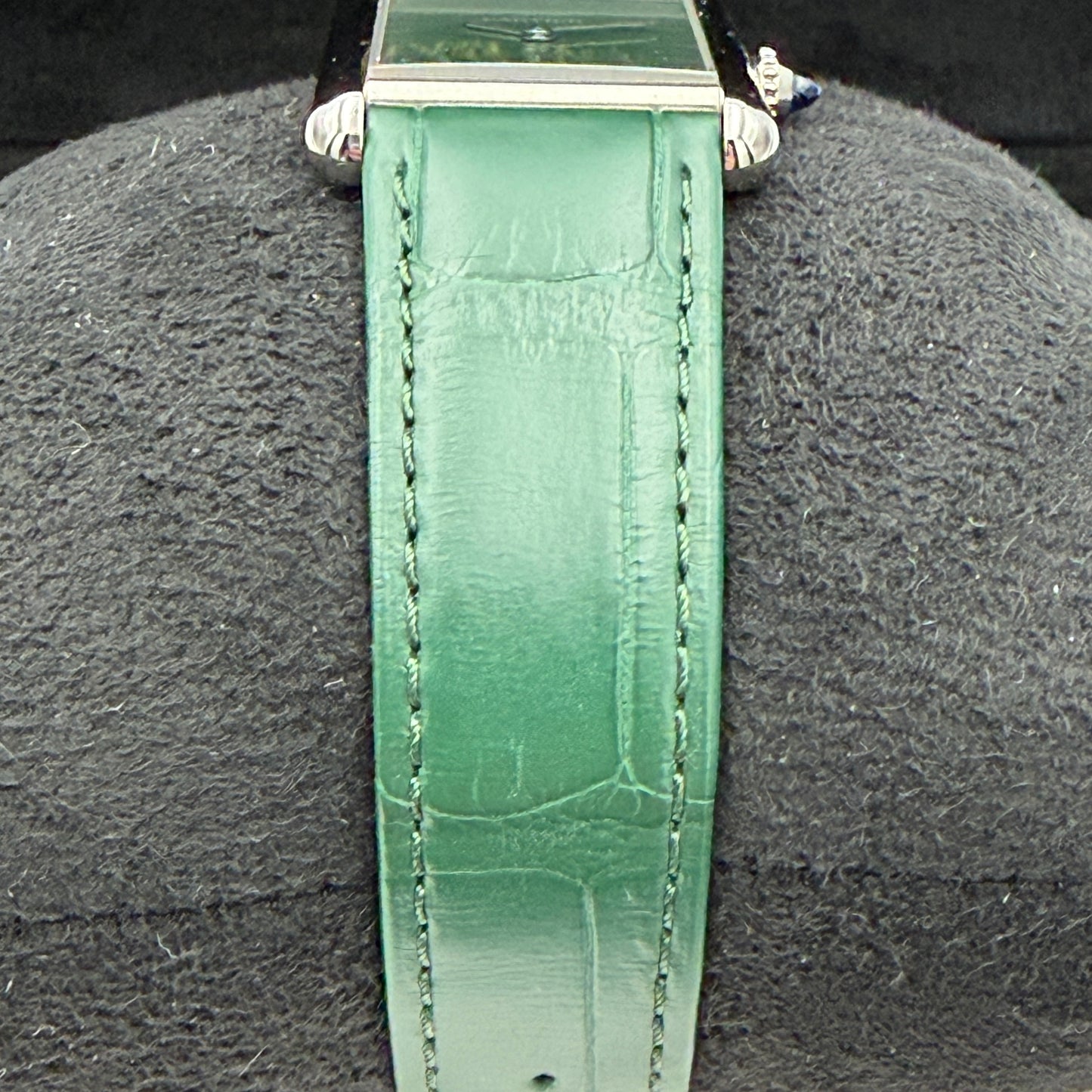 SOLD / ON REQUEST Cartier Tank Must De Cartier WSTA0115 Green Dial 2025 Full Set