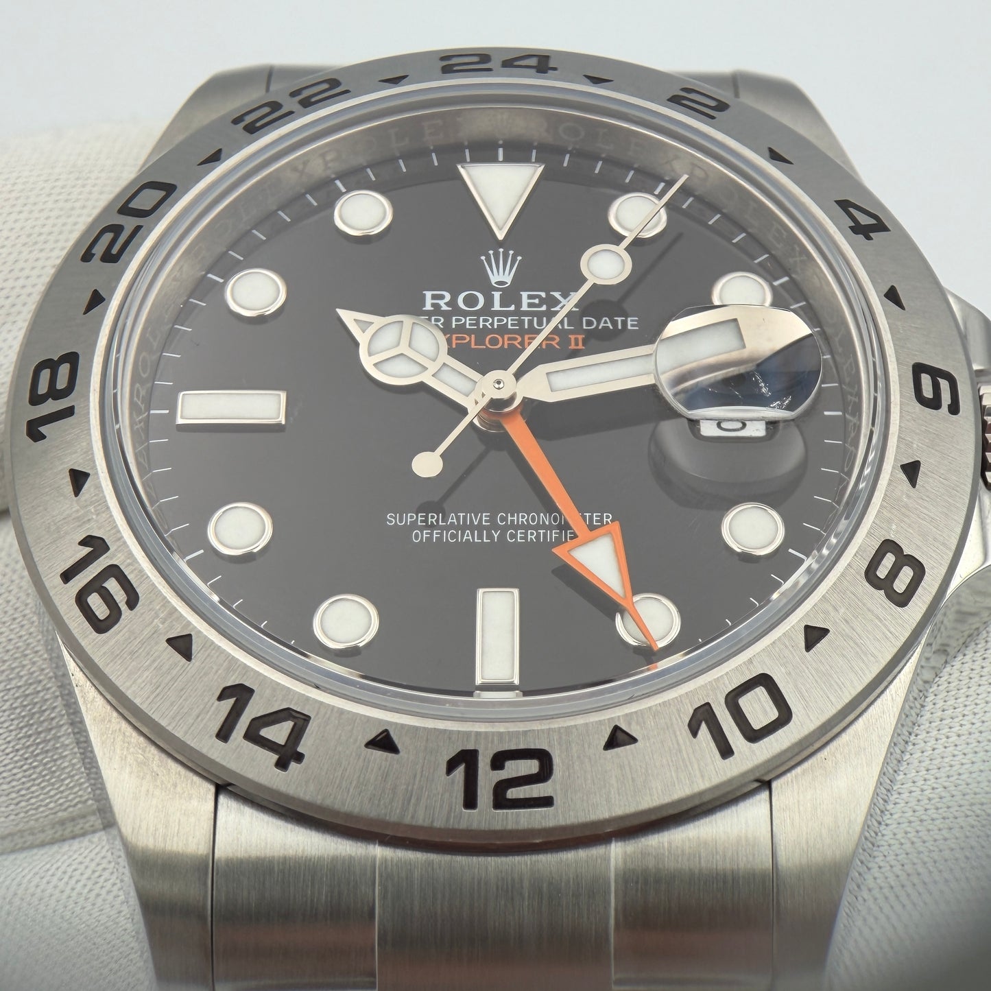 Rolex Explorer II 226570 Black Dial Year 2025 Box & Papers Green Tag