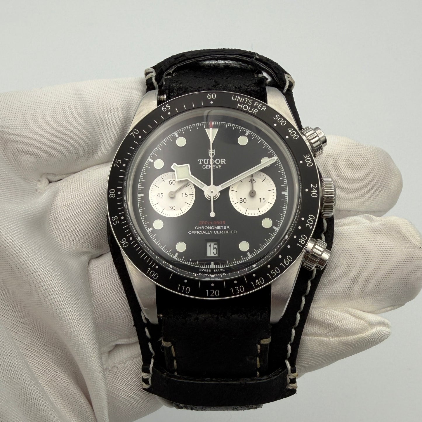 Tudor Reverse Panda Black Bay Chronograph 79360N Year 2022 Full Set