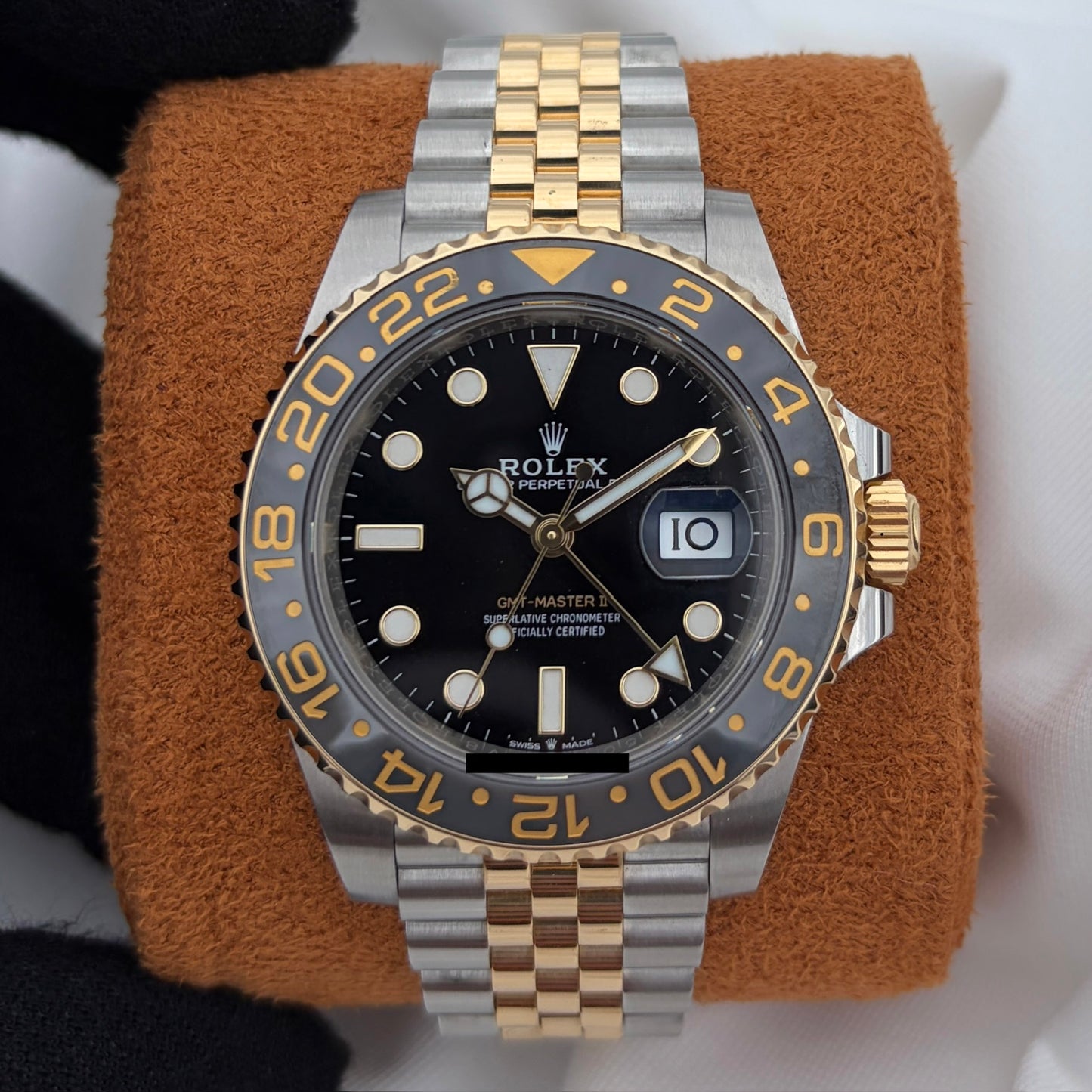 SOLD / ON REQUEST Rolex GMT Master II Zombie 126713GRNR Black Dial Steel & gold 2023