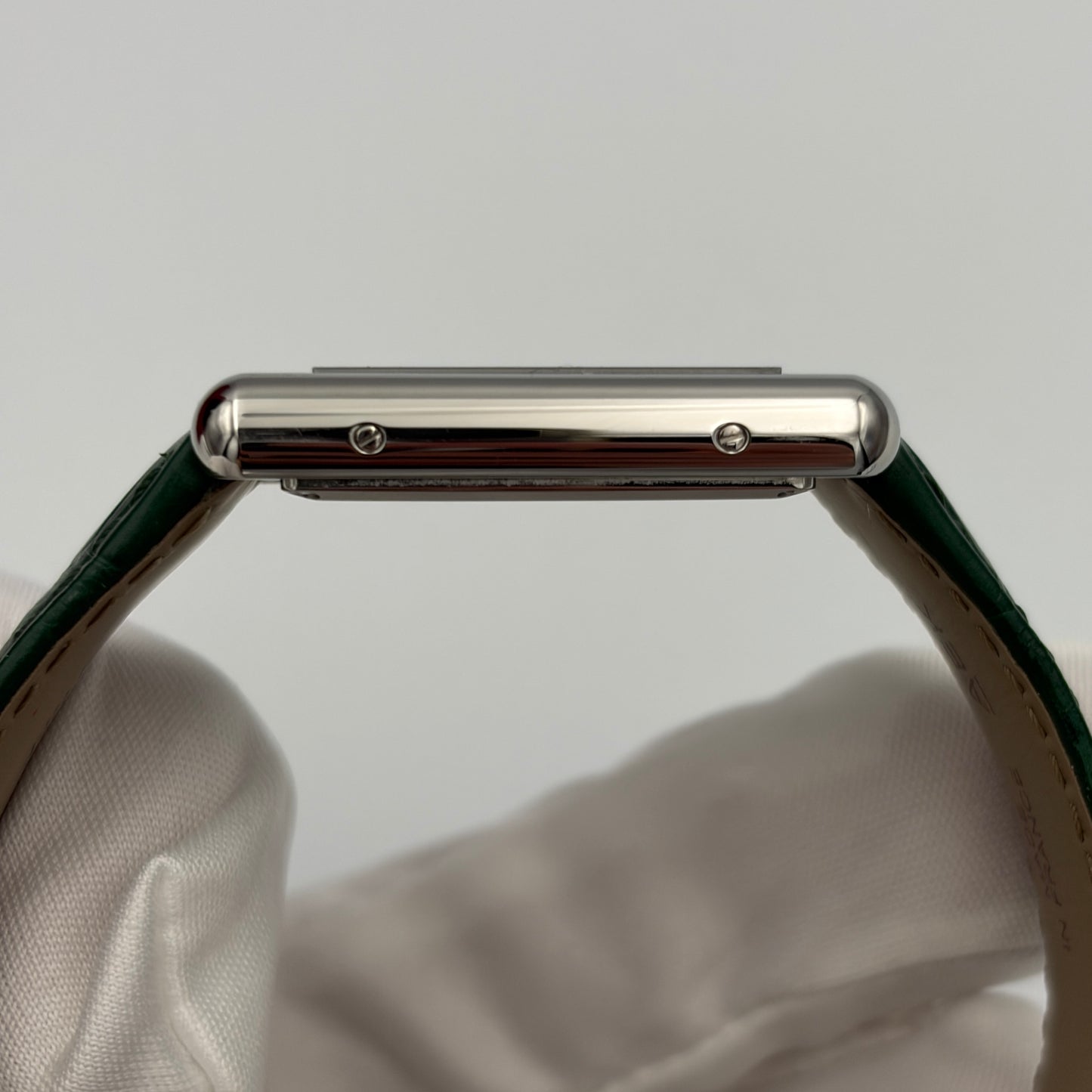 SOLD / ON REQUEST Cartier Tank Must De Cartier WSTA0115 Green Dial 2025 Full Set