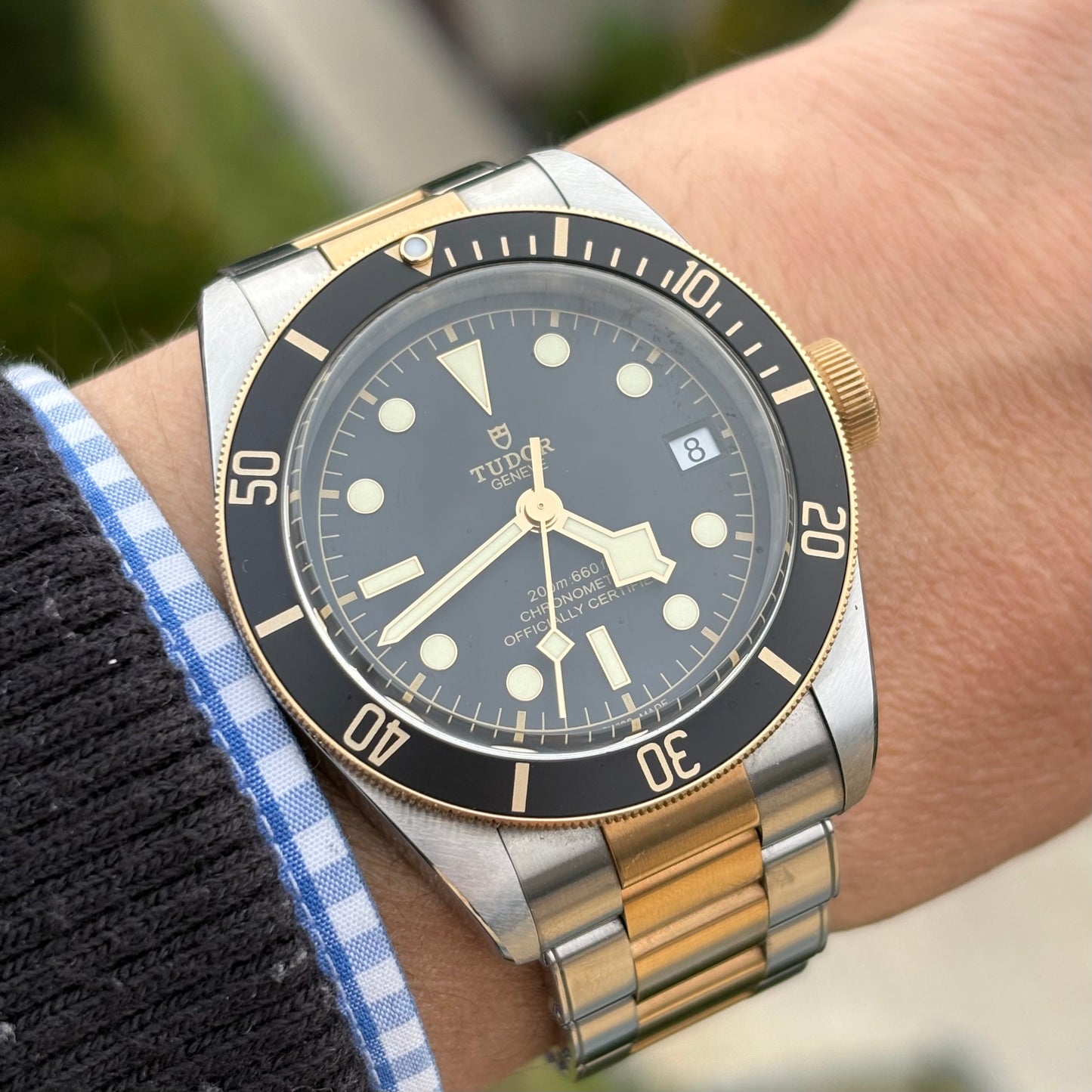 SOLD / ON REQUEST Tudor Black Bay S&G Year 2020 M79733N