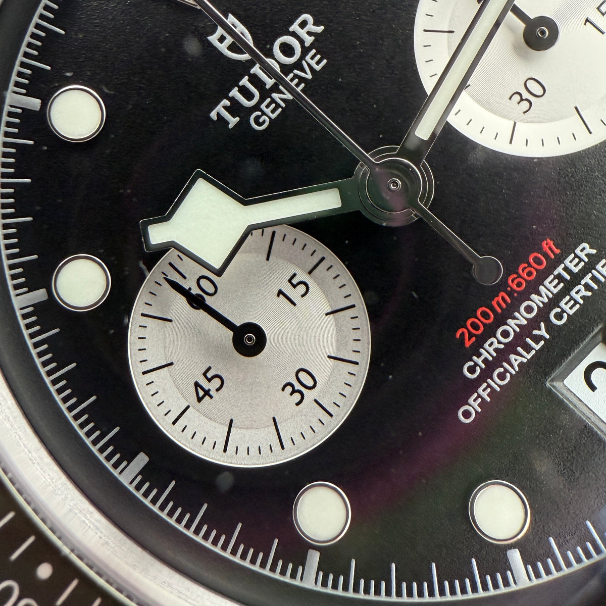Black Bay Tudor Chronograph “Reverse Panda” Year 2023 Box & Papers 79360N