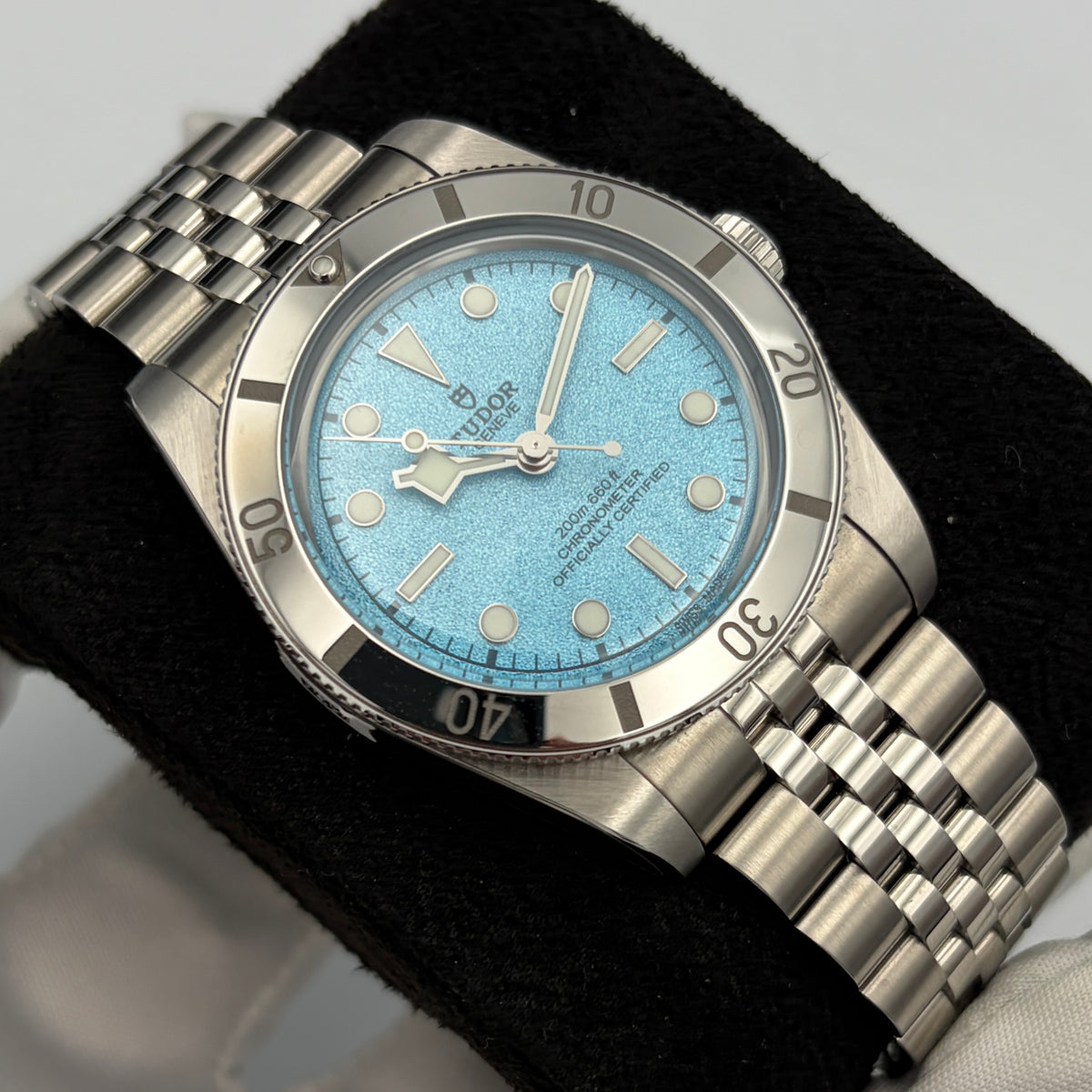 SOLD / ON REQUEST Tudor Lagoon Blue Black Bay 54 M79000-0001 Year 2025 Blue Dial 37mm Box & Papers