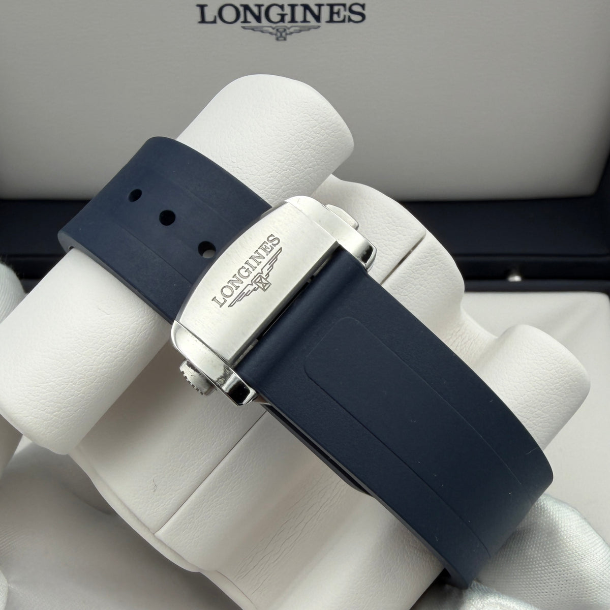 Longines Conquest 41mm Green Dial Green Rubber Strap L3.830.4.02.9 Automatic L888.5 Year 2026 Full Set